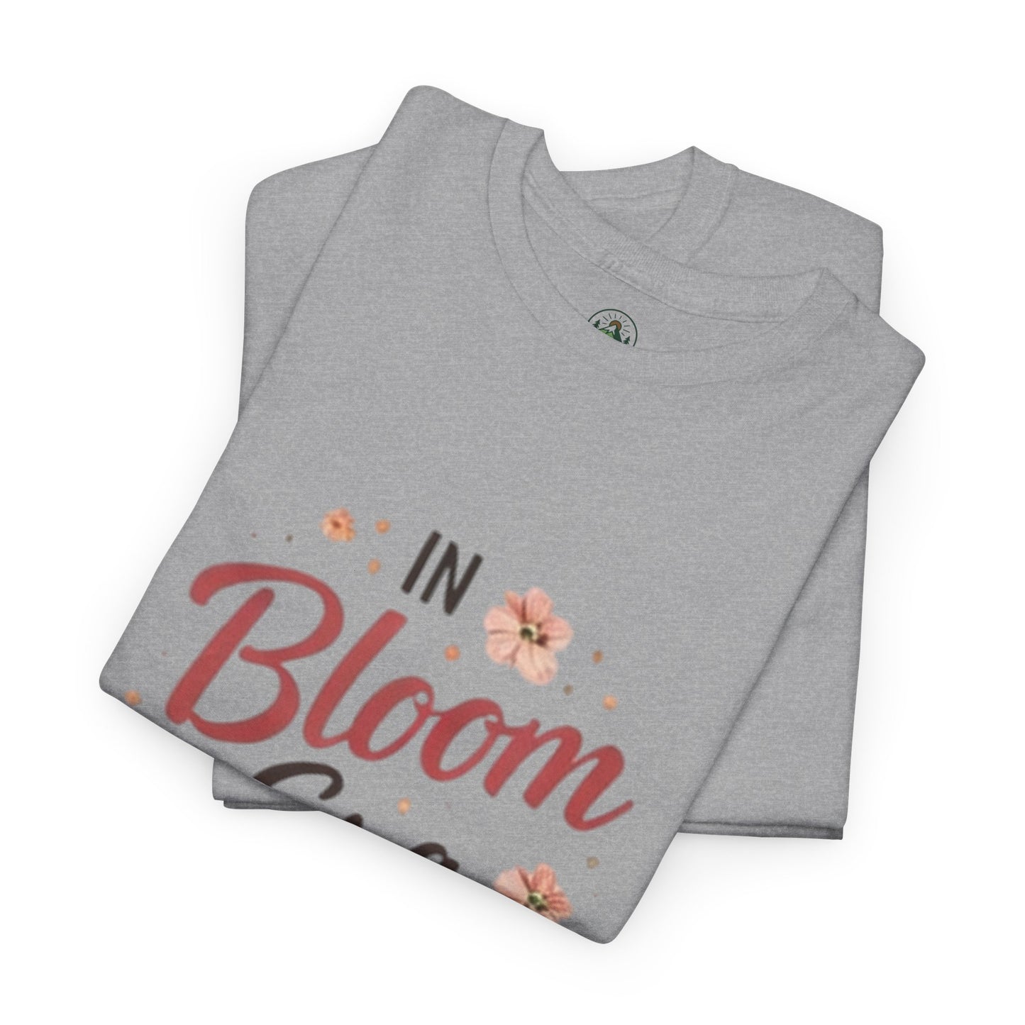 In Bloom Era T-Shirt –Bloom Minimalist Floral Aesthetic Tee, Cute Feminine Graphic Shirt
