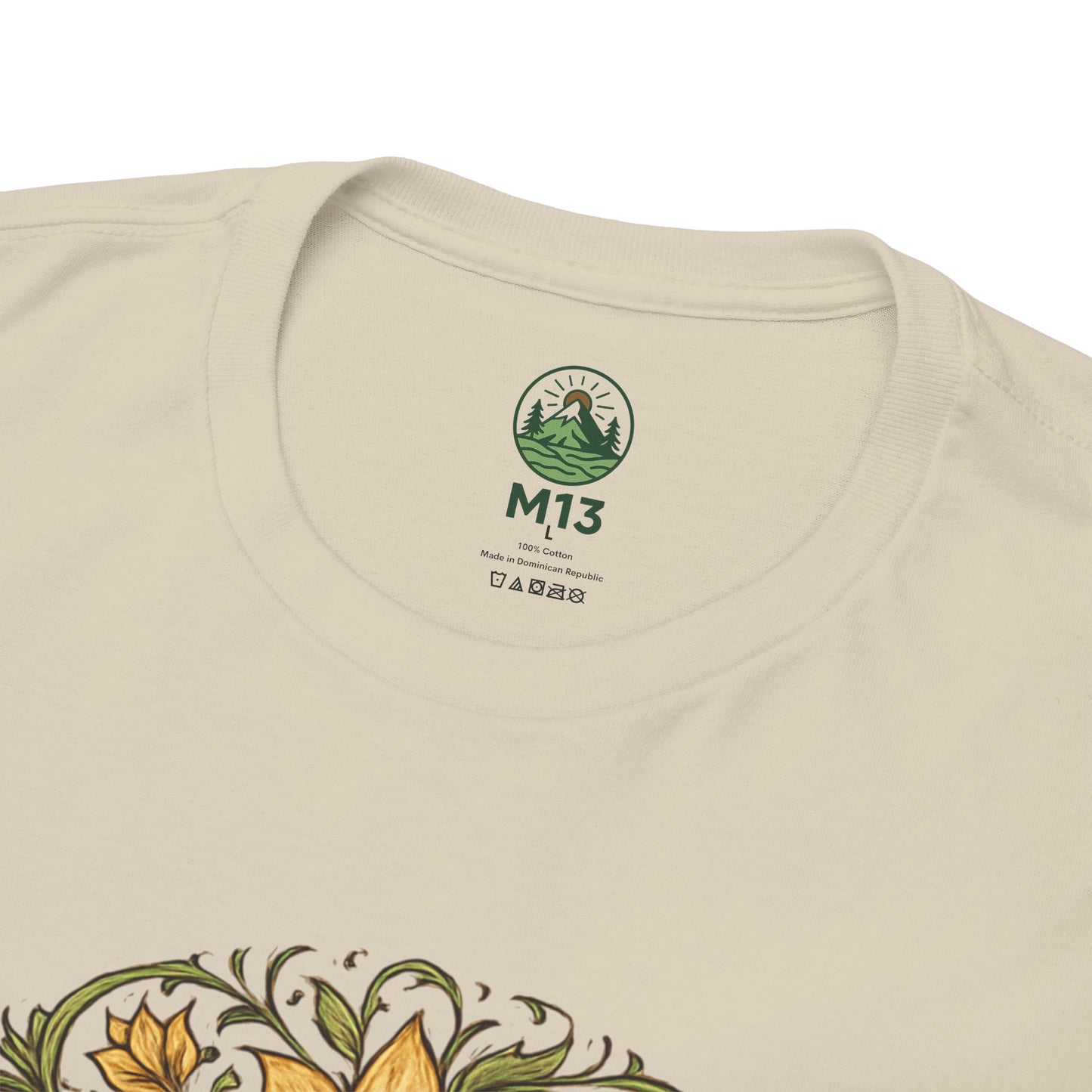 Spring Awakening Mandala T-Shirt – Boho Floral Aesthetic Tee