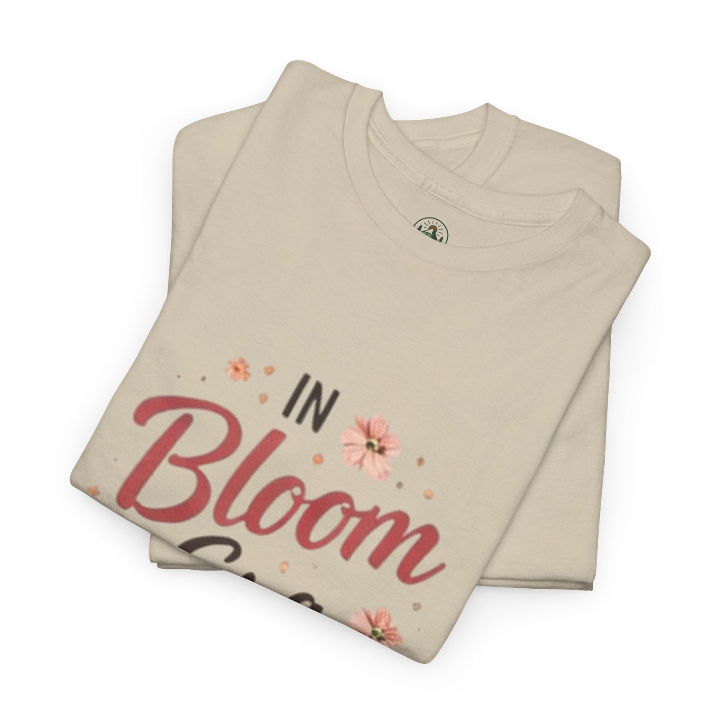 In Bloom Era T-Shirt –Bloom Minimalist Floral Aesthetic Tee, Cute Feminine Graphic Shirt