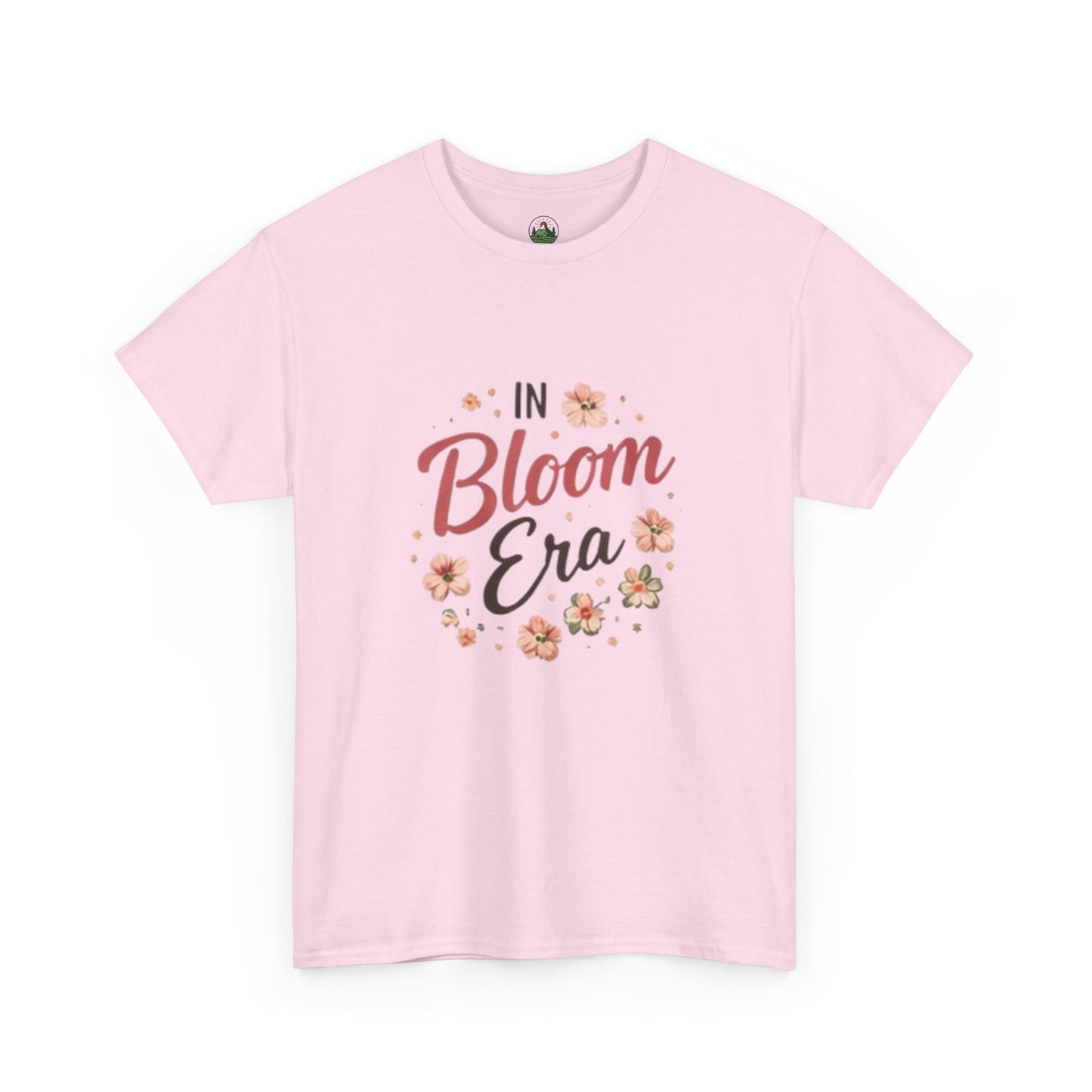In Bloom Era T-Shirt –Bloom Minimalist Floral Aesthetic Tee, Cute Feminine Graphic Shirt