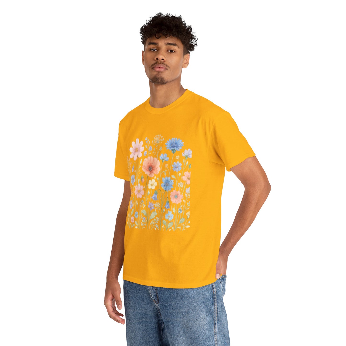 Wildflower Meadow T-Shirt – Nature Floral Aesthetic Tee