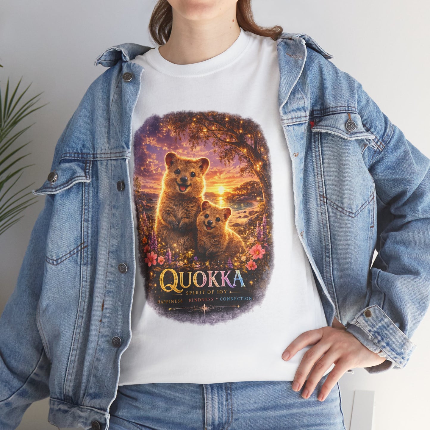 Quokka T-Shirt – Cute Cosmic Wildlife Design | Happy Nature Animal Graphic Tee