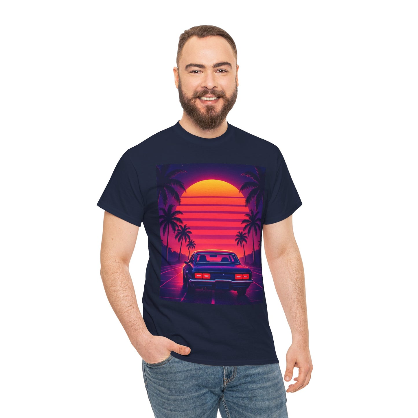 Retro Summer Road Trip T-Shirt – Vintage Travel Aesthetic Tee