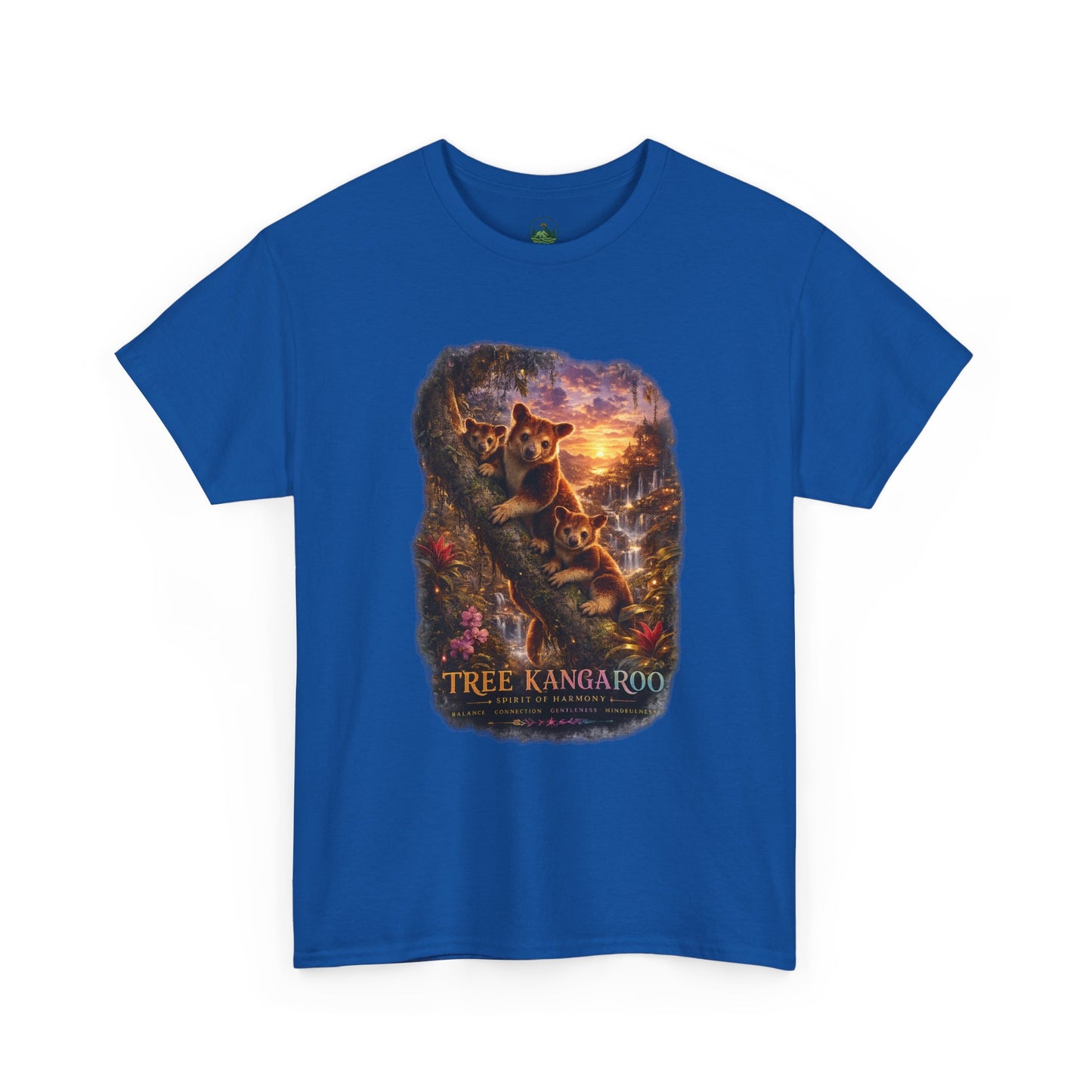 Tree Kangaroo T-Shirt – Mystic Forest Wildlife Design | Rare Nature Graphic Tee