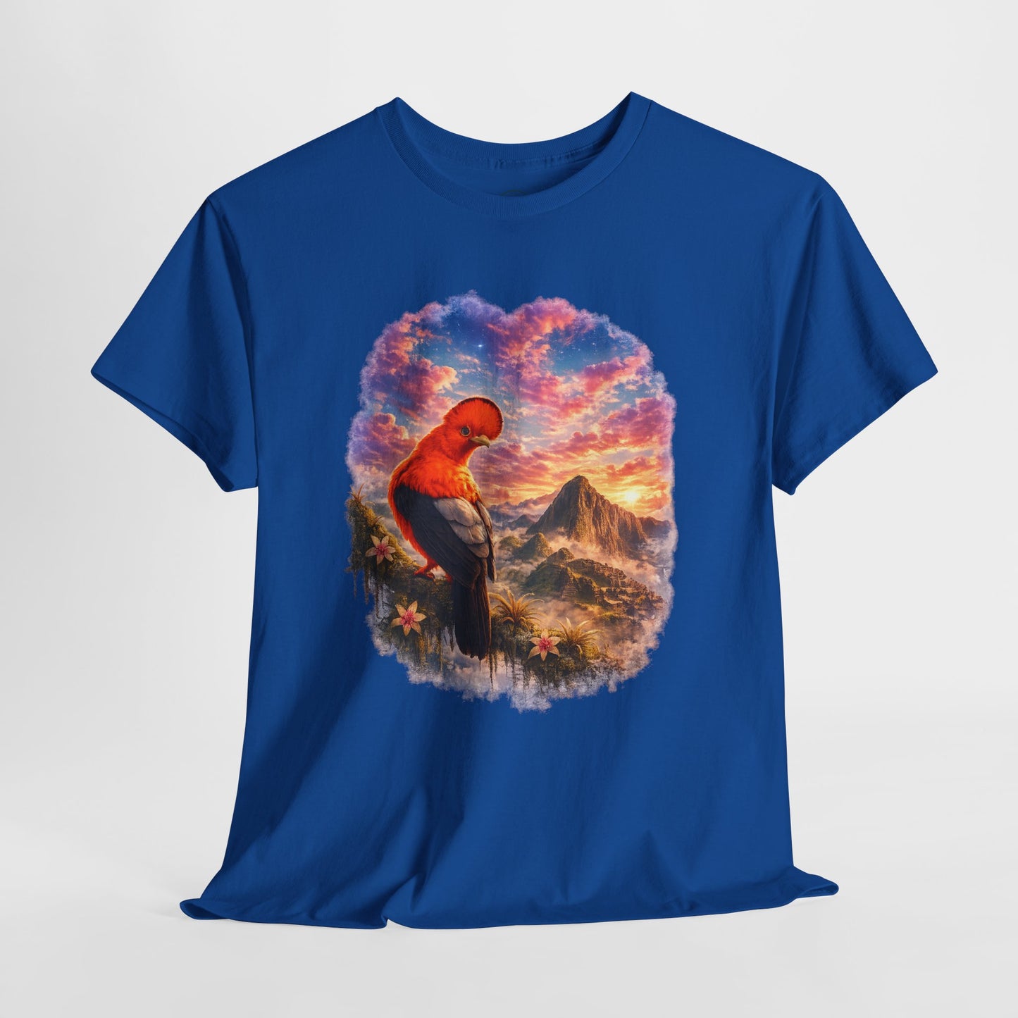 Spirit of the Andes – Machu Picchu Bird T-Shirt | Nature Graphic Tee