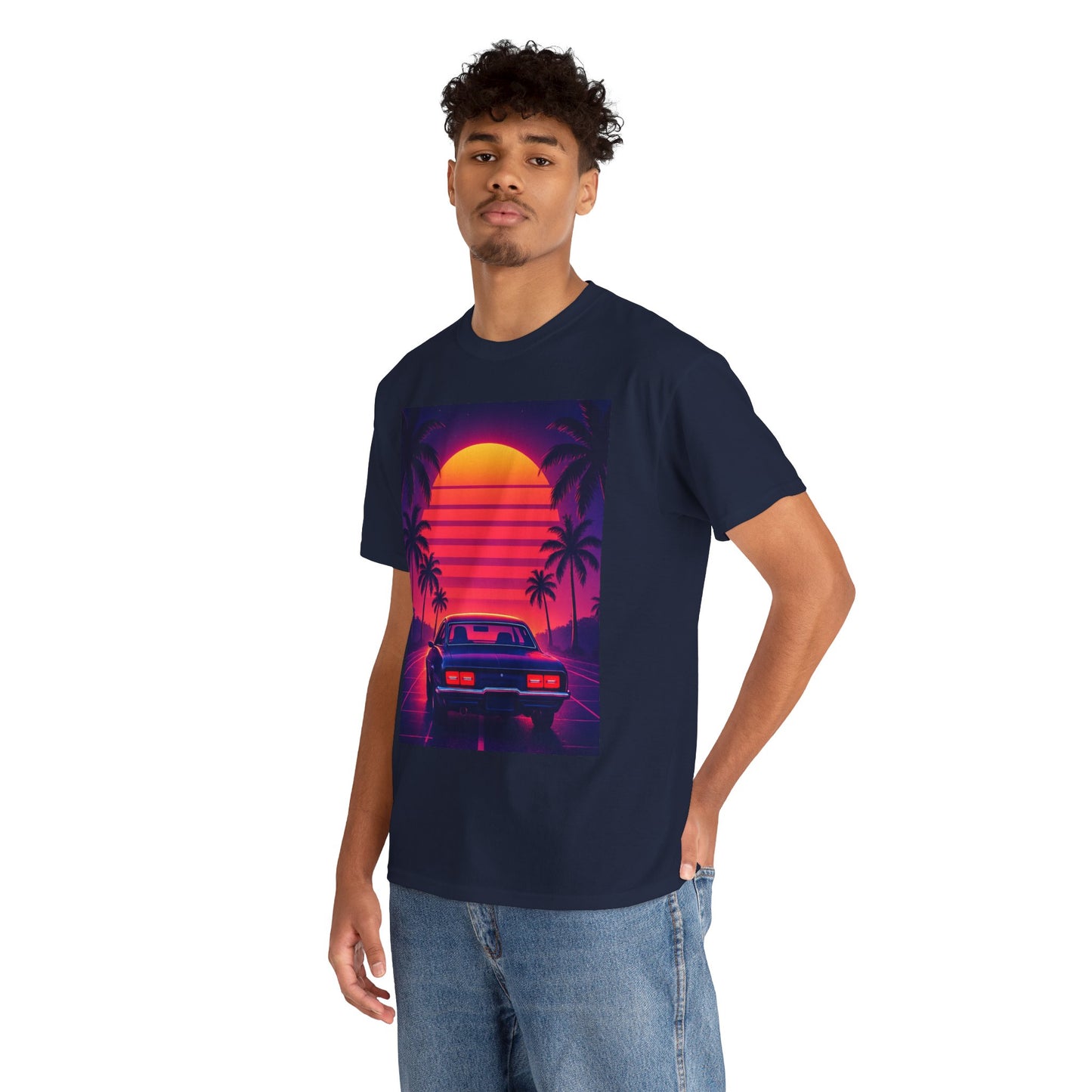 Retro Summer Road Trip T-Shirt – Vintage Travel Aesthetic Tee