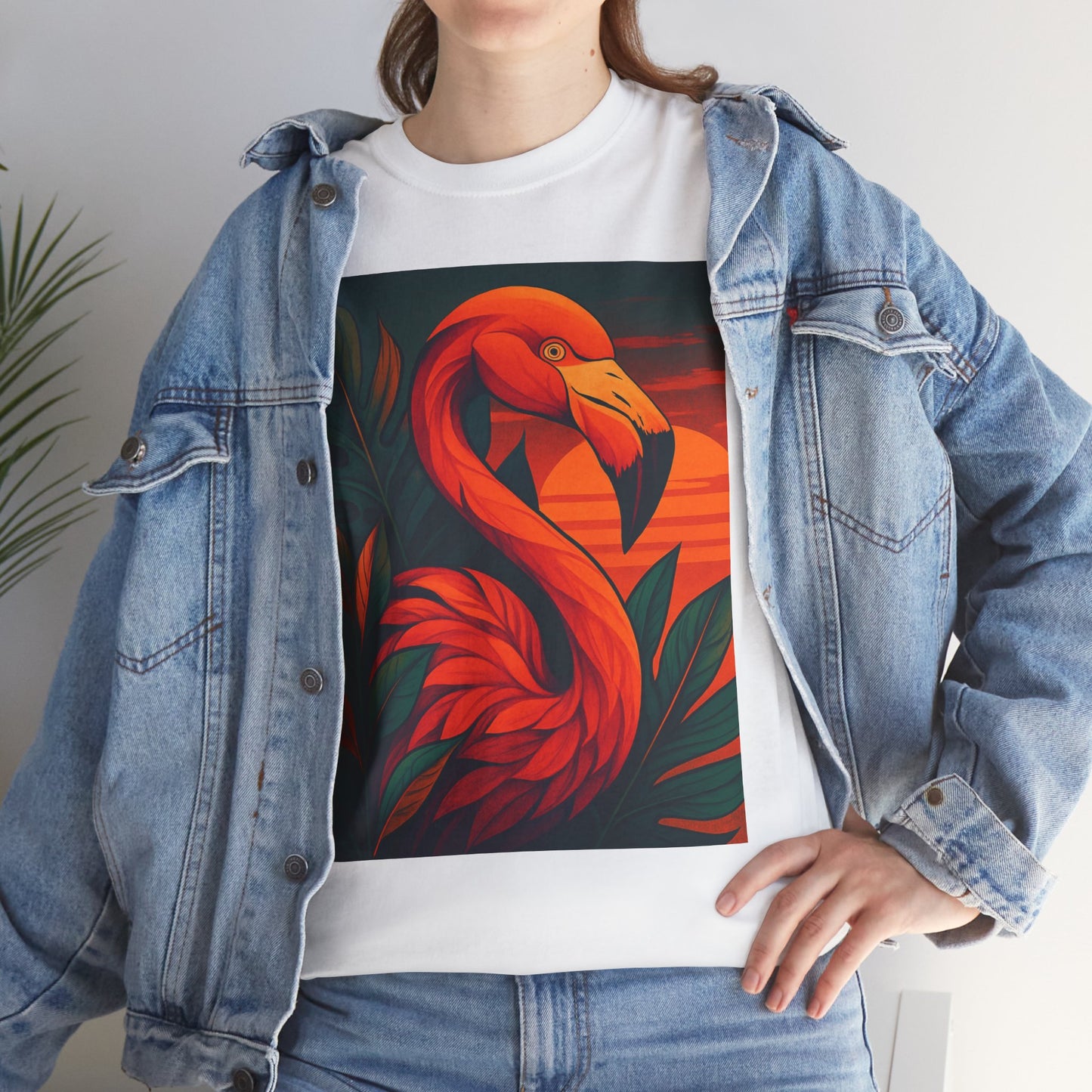 Tropical Animal Fusion T-Shirt – Exotic Nature Graphic Tee