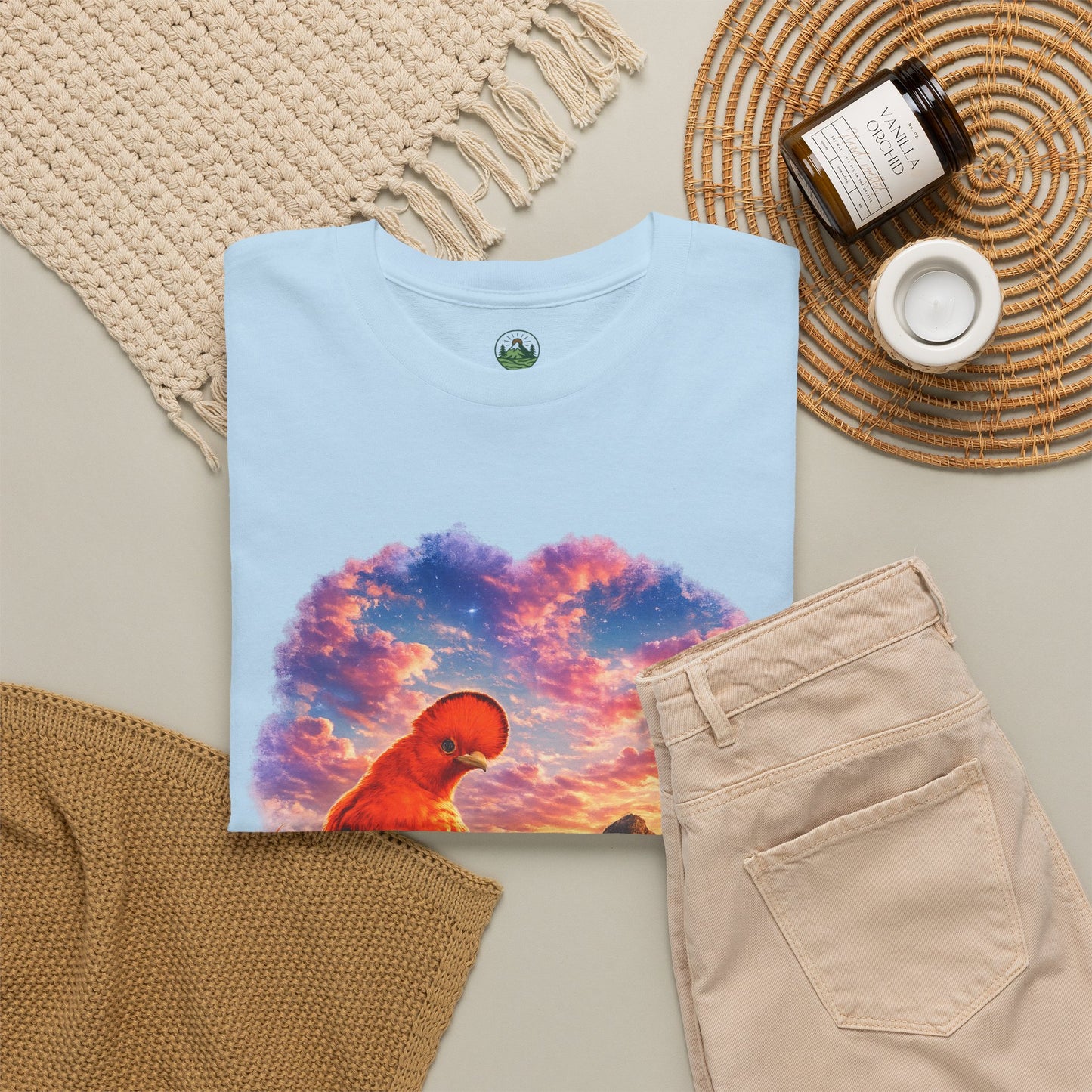 Spirit of the Andes – Machu Picchu Bird T-Shirt | Nature Graphic Tee