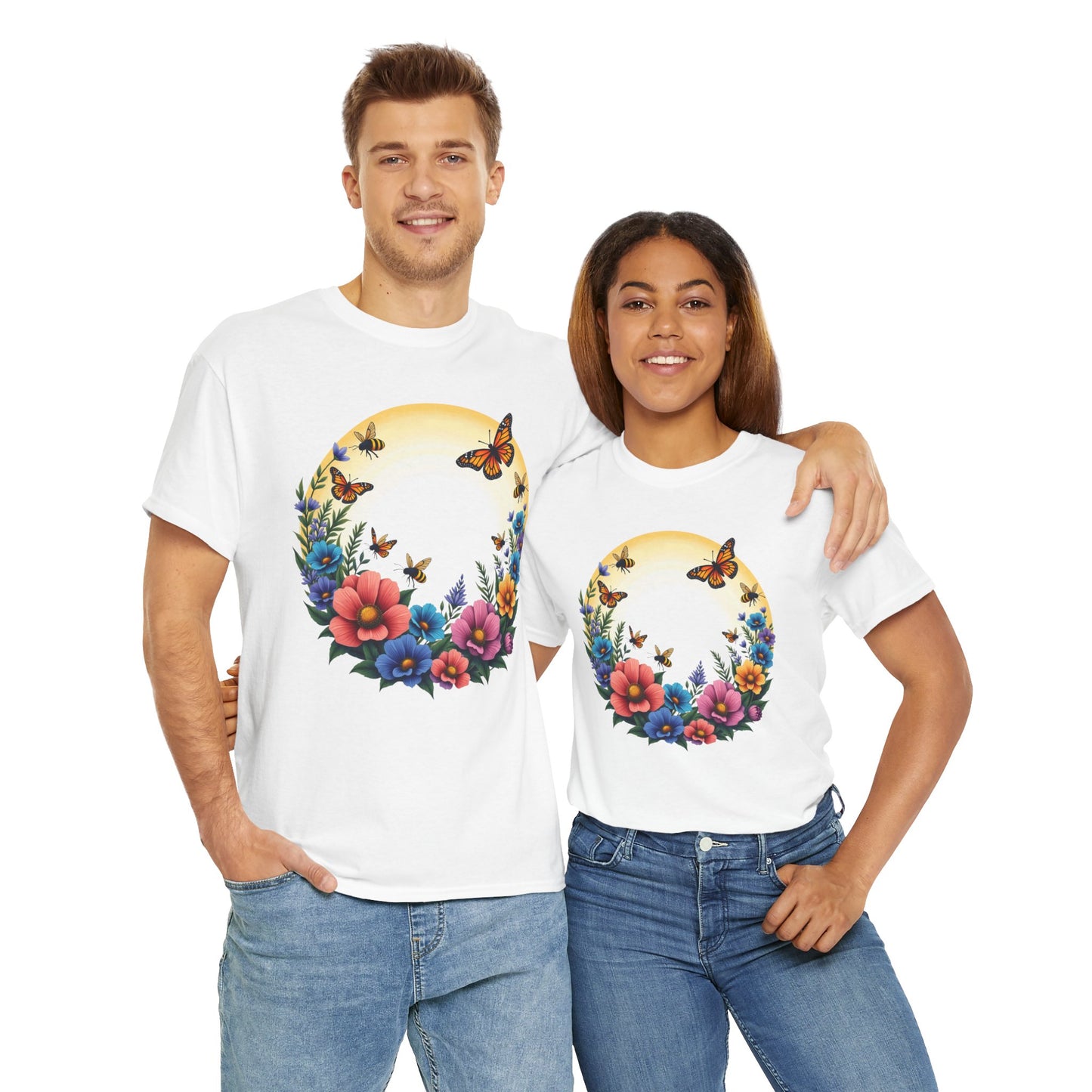 Nature Harmony T-Shirt – Minimalist Calm Aesthetic Tee
