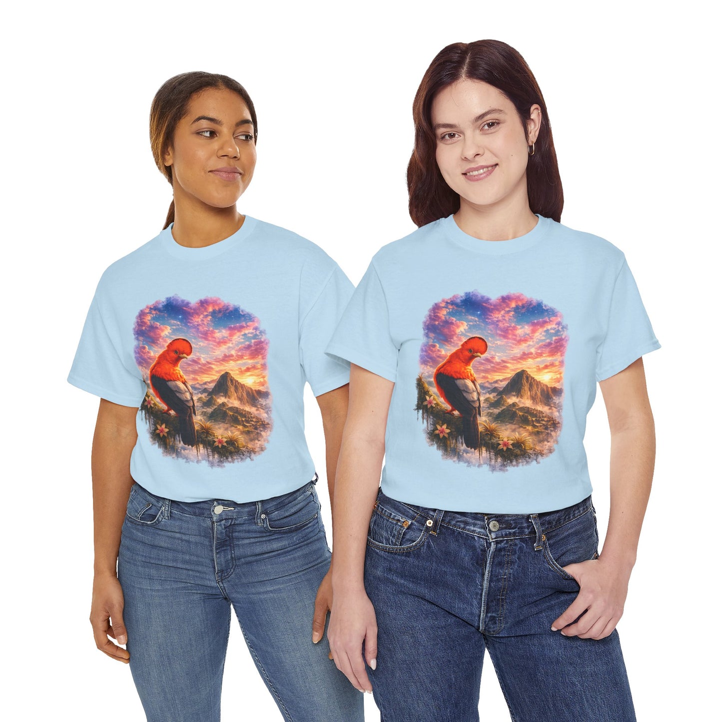 Spirit of the Andes – Machu Picchu Bird T-Shirt | Nature Graphic Tee