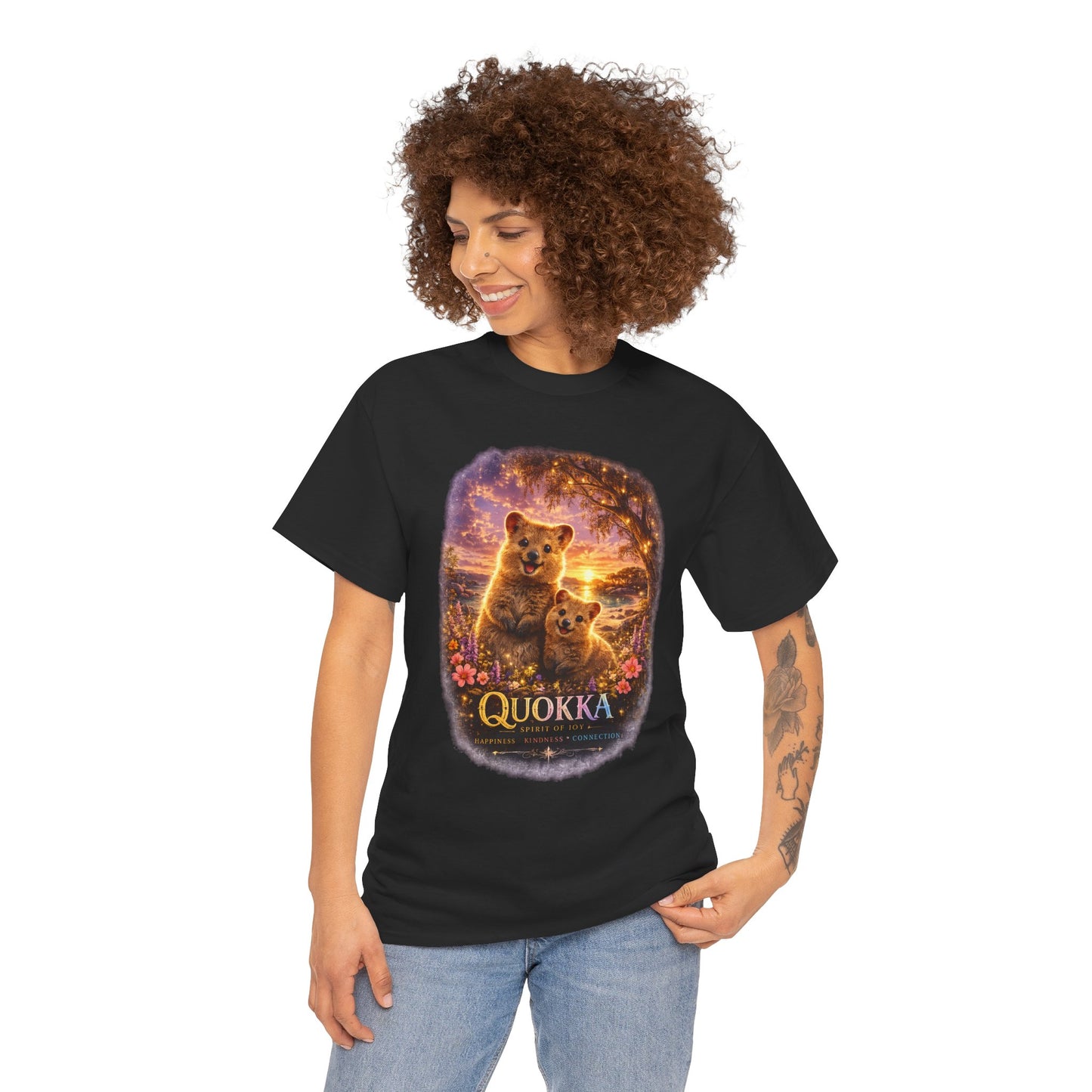 Quokka T-Shirt – Cute Cosmic Wildlife Design | Happy Nature Animal Graphic Tee