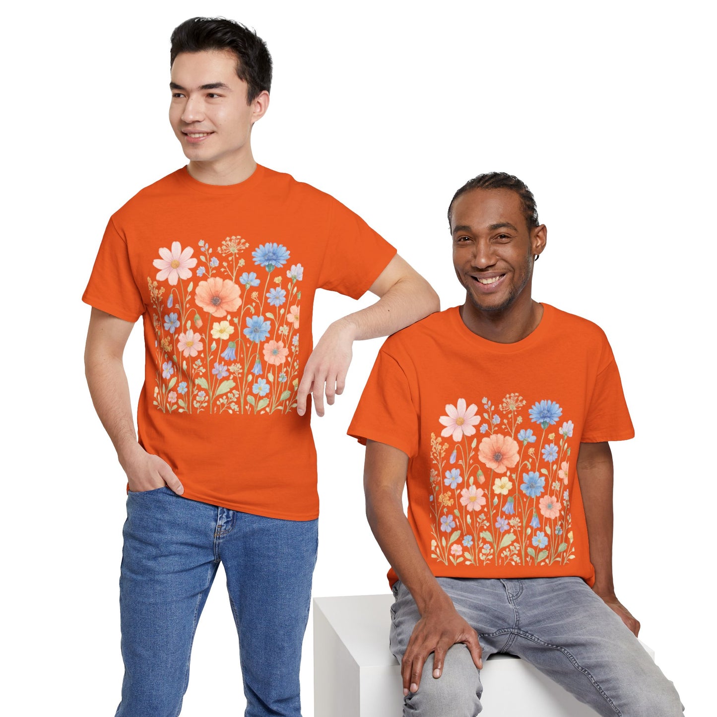 Wildflower Meadow T-Shirt – Nature Floral Aesthetic Tee