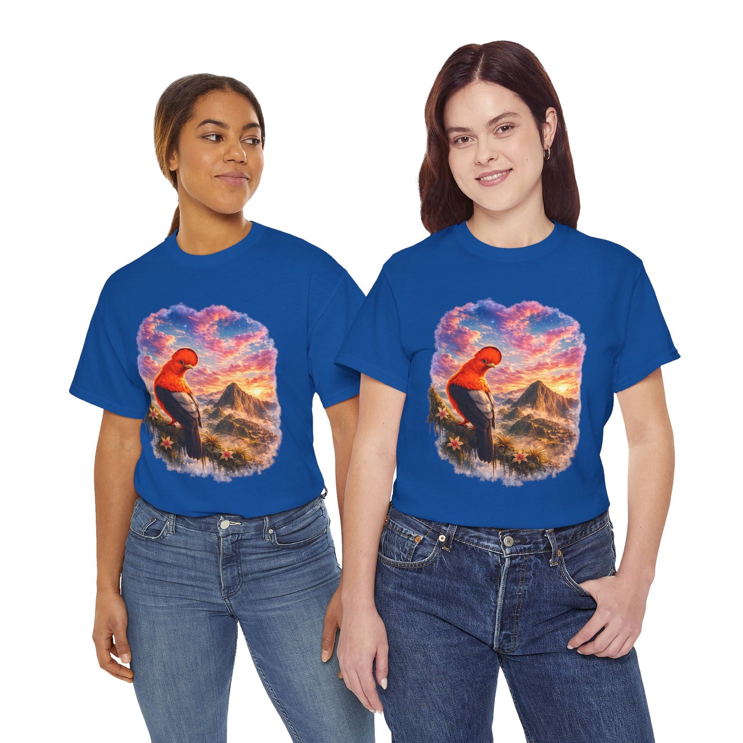 Spirit of the Andes – Machu Picchu Bird T-Shirt | Nature Graphic Tee
