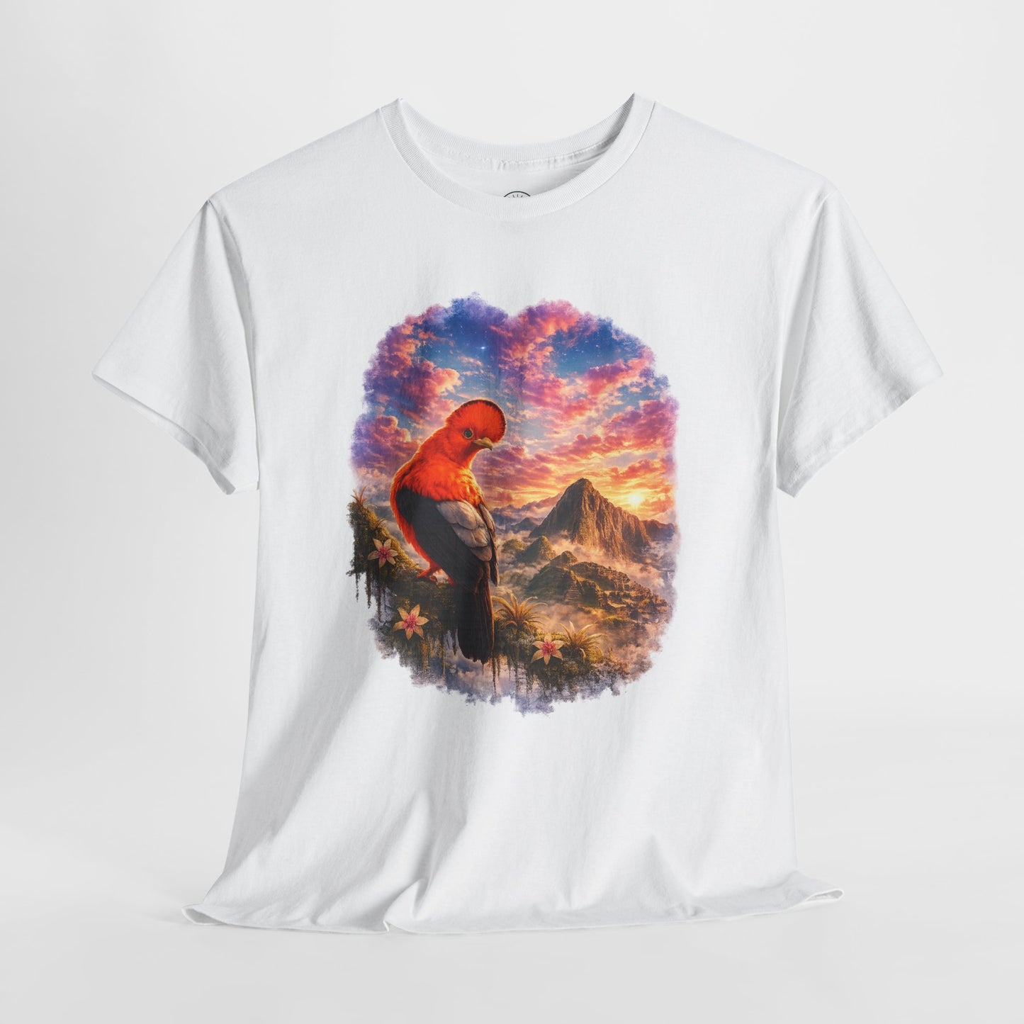 Spirit of the Andes – Machu Picchu Bird T-Shirt | Nature Graphic Tee