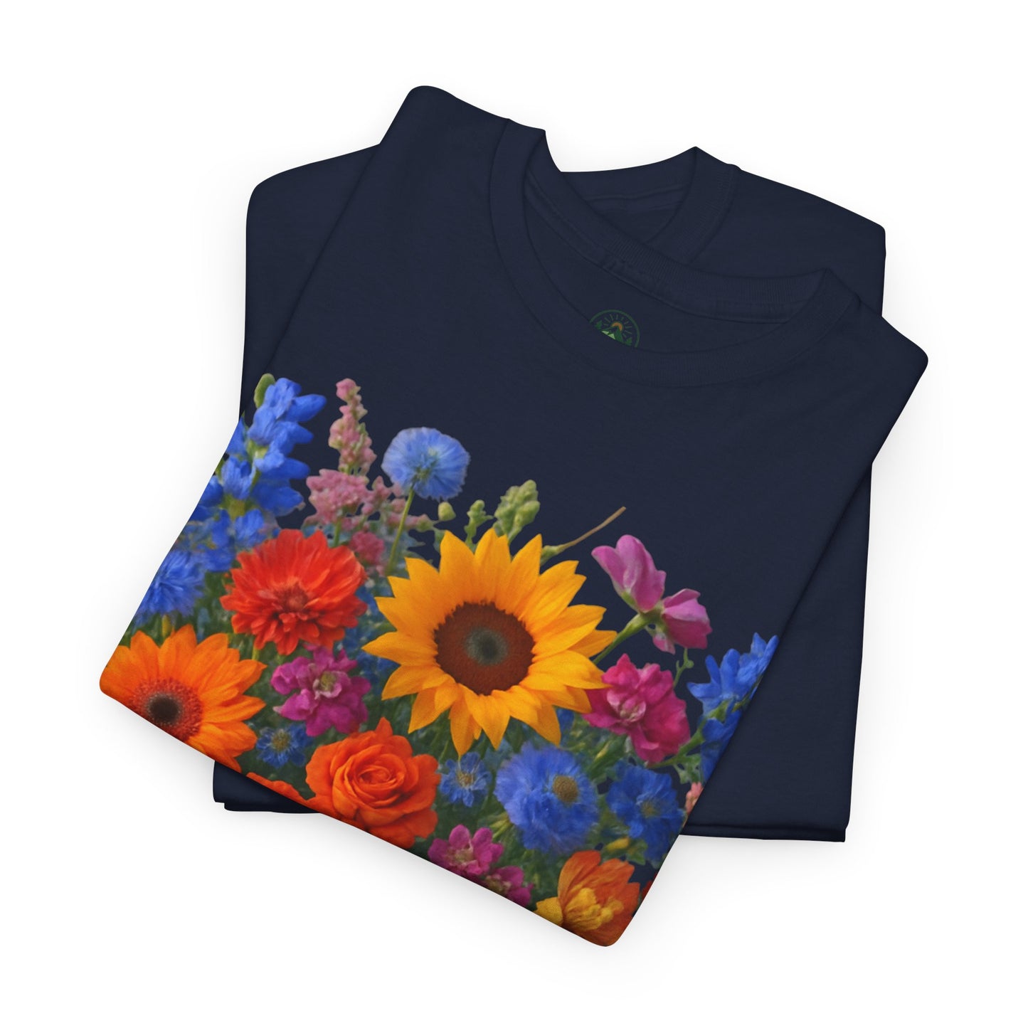 Garden Bouquet Flower T-Shirt – Summer Floral Aesthetic Tee