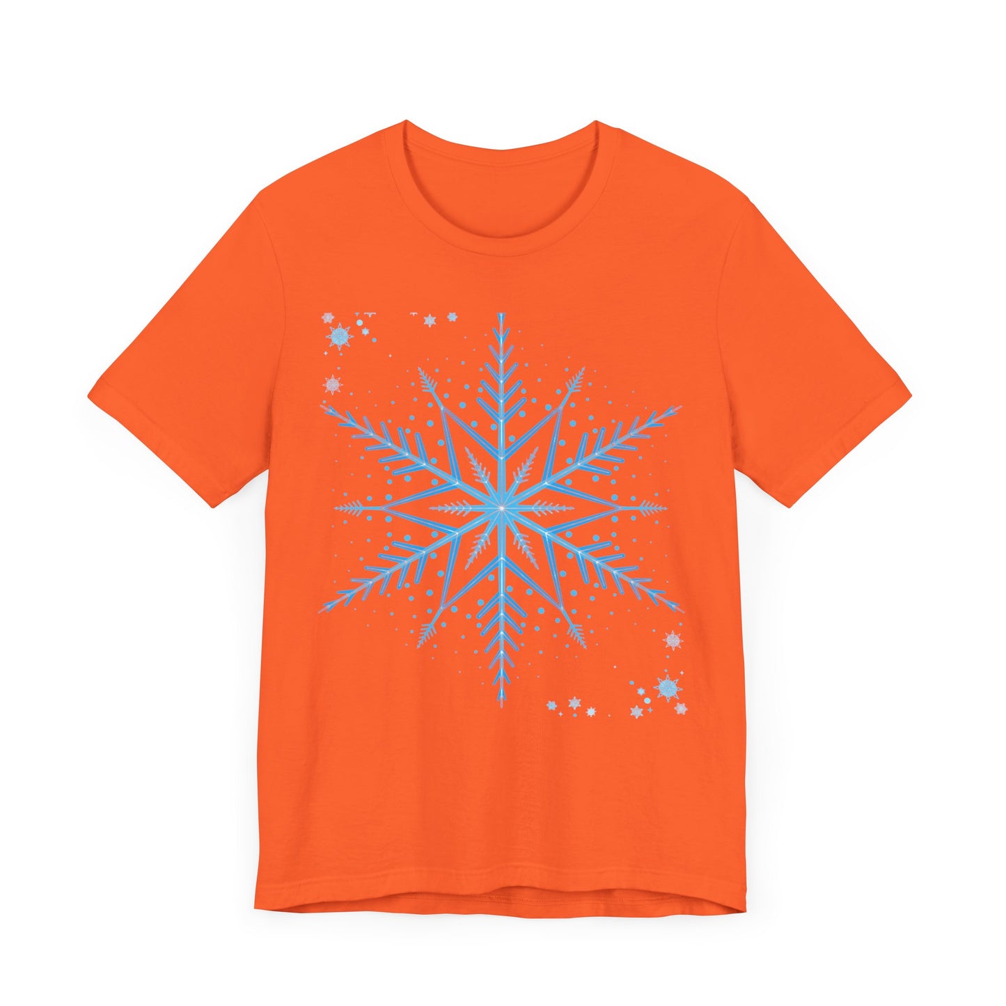 Snowflake T-Shirt – Winter Minimalist Aesthetic Tee