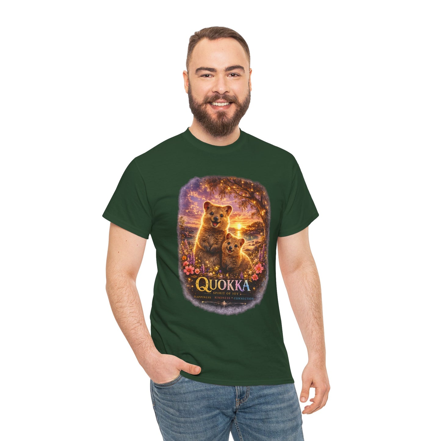 Quokka T-Shirt – Cute Cosmic Wildlife Design | Happy Nature Animal Graphic Tee