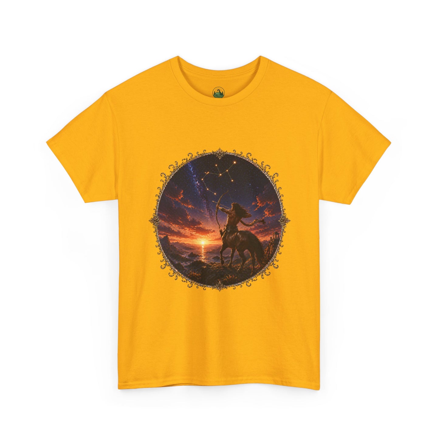 Sagittarius Zodiac T-Shirt – Archer Adventure Design | Free Spirit Astrology Tee