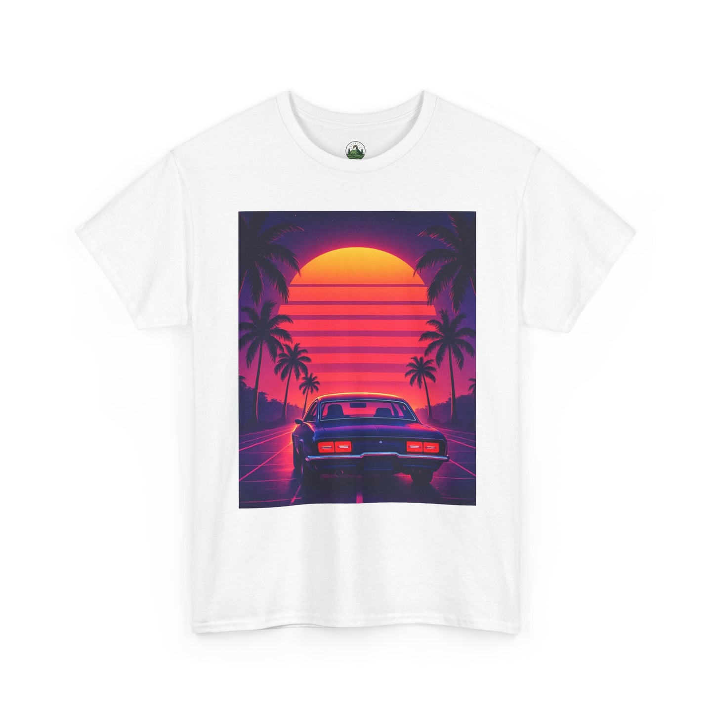 Retro Summer Road Trip T-Shirt – Vintage Travel Aesthetic Tee
