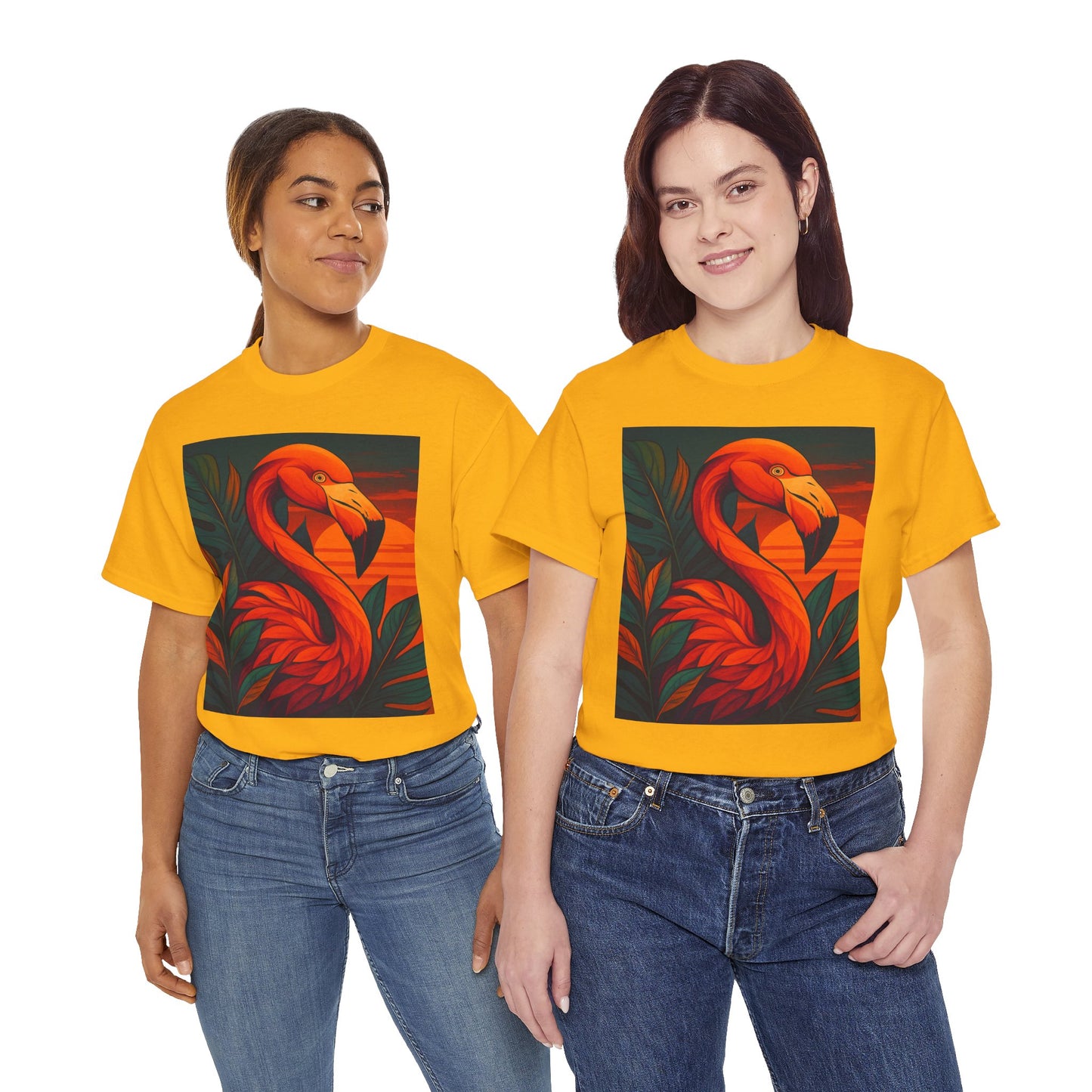 Tropical Animal Fusion T-Shirt – Exotic Nature Graphic Tee