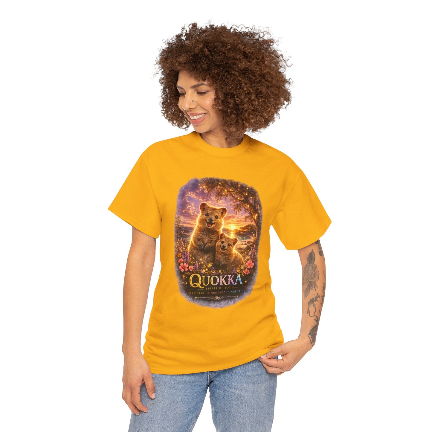 Quokka T-Shirt – Cute Cosmic Wildlife Design | Happy Nature Animal Graphic Tee