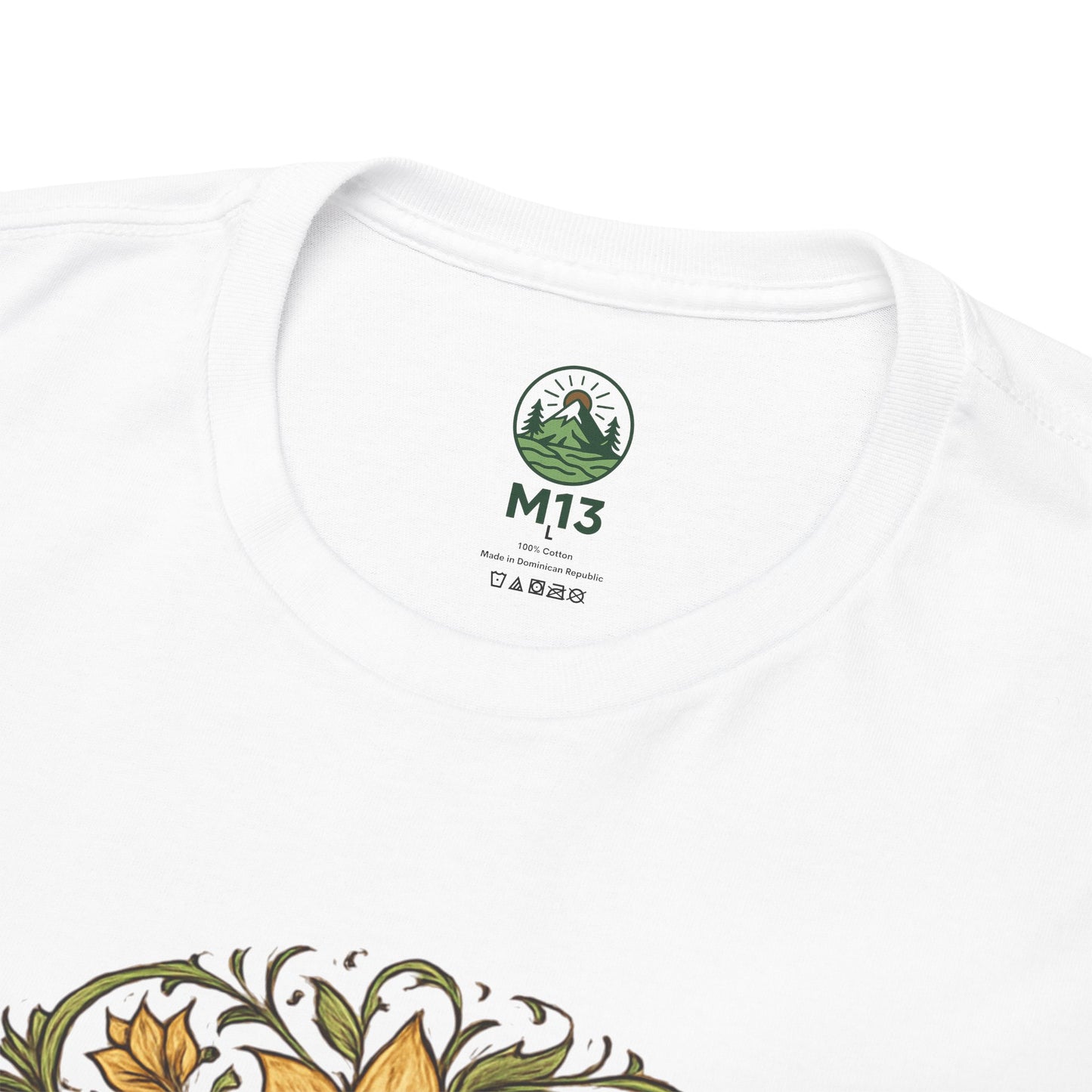 Spring Awakening Mandala T-Shirt – Boho Floral Aesthetic Tee