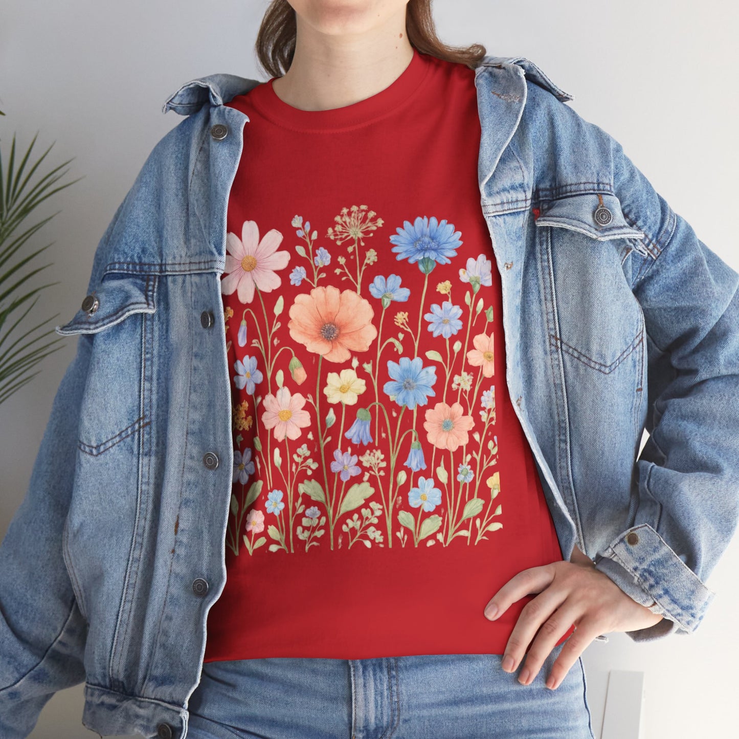 Wildflower Meadow T-Shirt – Nature Floral Aesthetic Tee