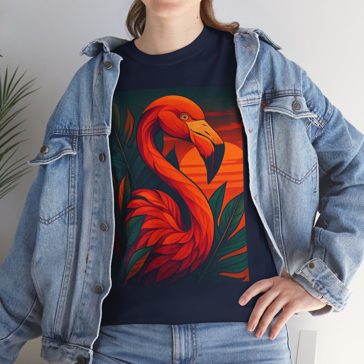 Tropical Animal Fusion T-Shirt – Exotic Nature Graphic Tee