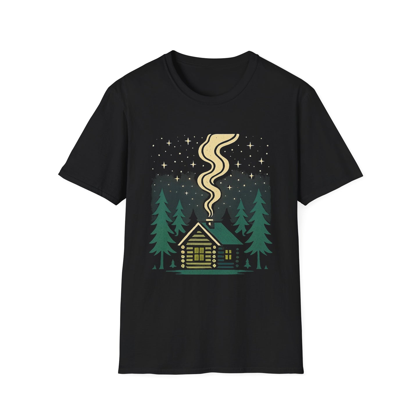 Escape to Nature T-Shirt – Minimalist Outdoor Aesthetic Tee