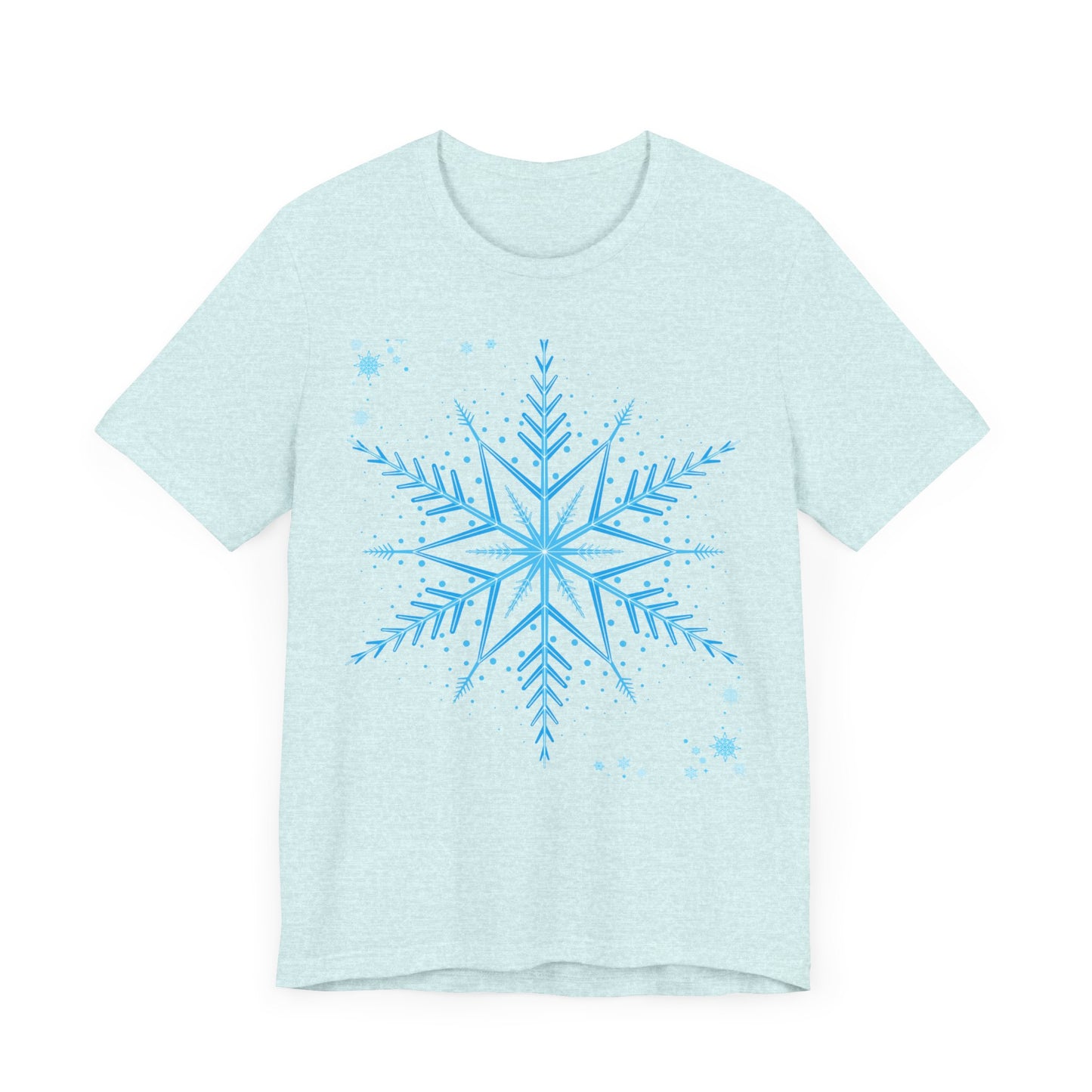 Snowflake T-Shirt – Winter Minimalist Aesthetic Tee