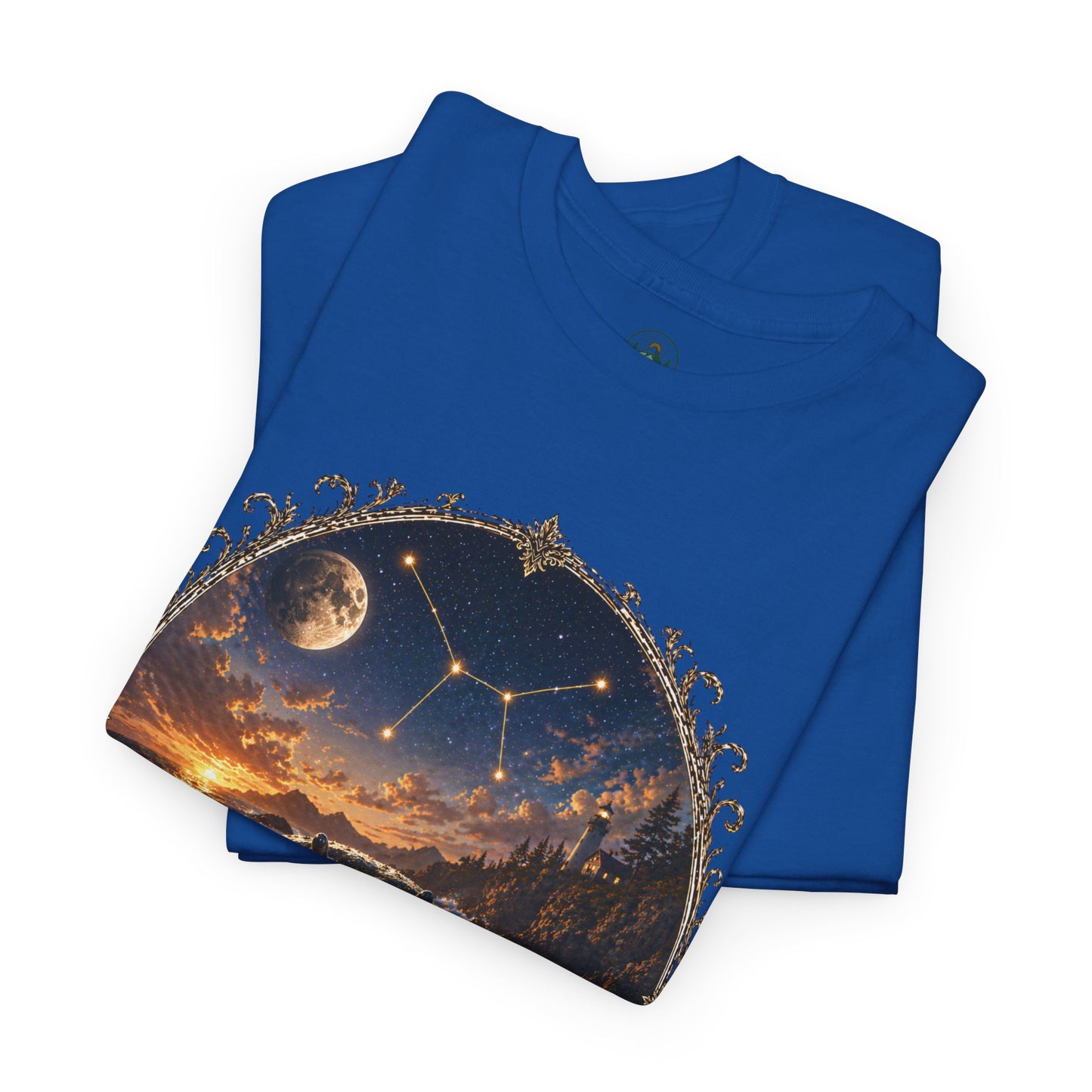 Cancer Zodiac T-Shirt – Mystic Crab Moon Design | Emotional & Cosmic Astrology Tee