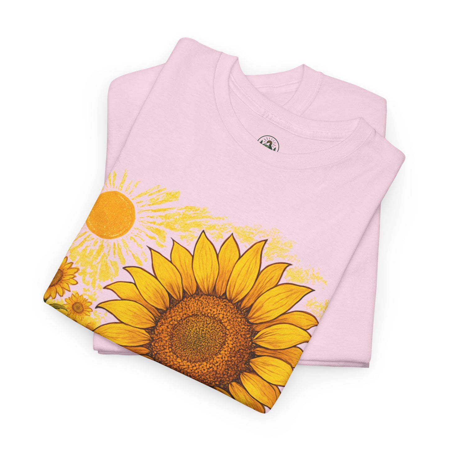 Sunflower Sunshine T-Shirt – Bright Floral Aesthetic Tee