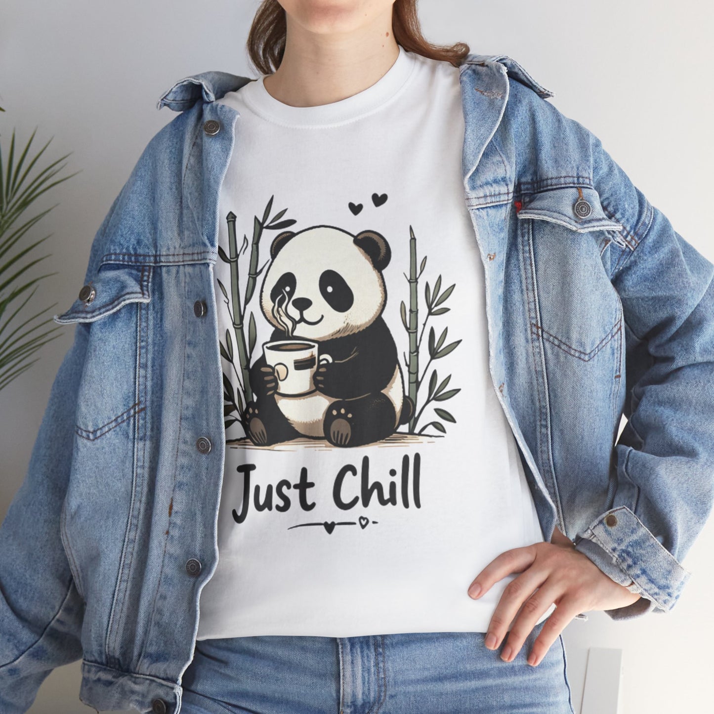 Cute Panda Just Chill Shirt – Cozy Aesthetic Tee for Relaxed Vibes & Stress-Free Living