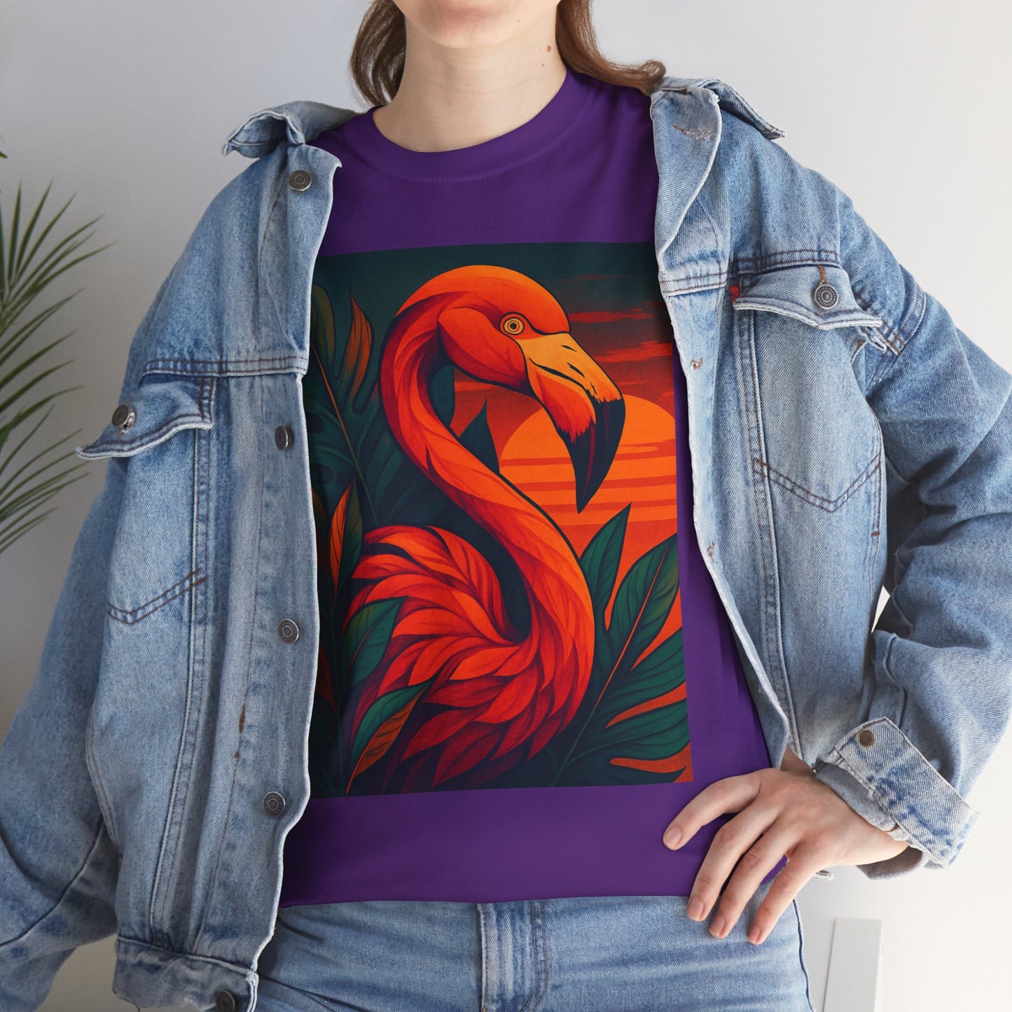 Tropical Animal Fusion T-Shirt – Exotic Nature Graphic Tee