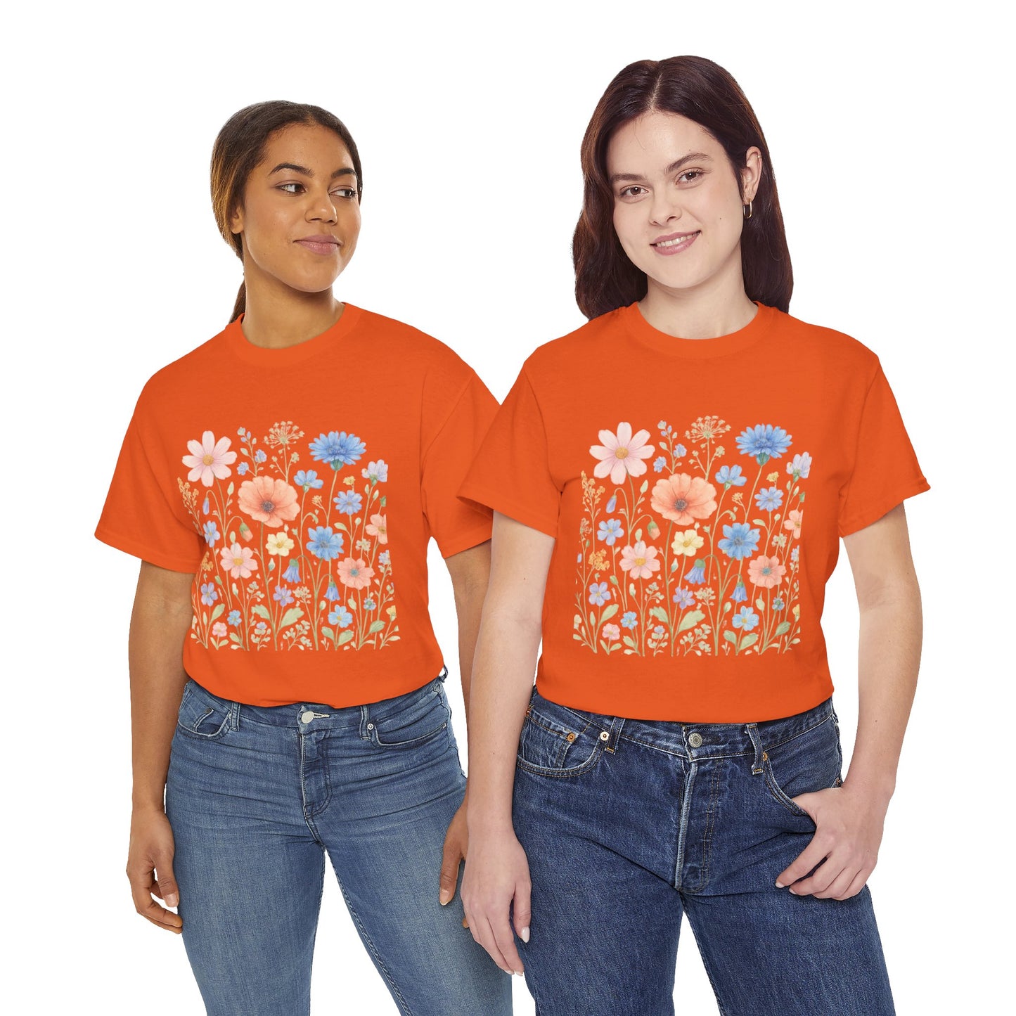Wildflower Meadow T-Shirt – Nature Floral Aesthetic Tee