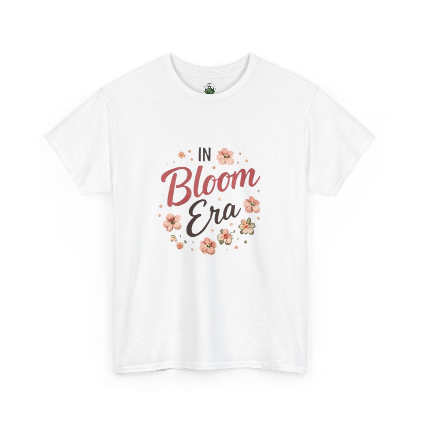 In Bloom Era T-Shirt –Bloom Minimalist Floral Aesthetic Tee, Cute Feminine Graphic Shirt