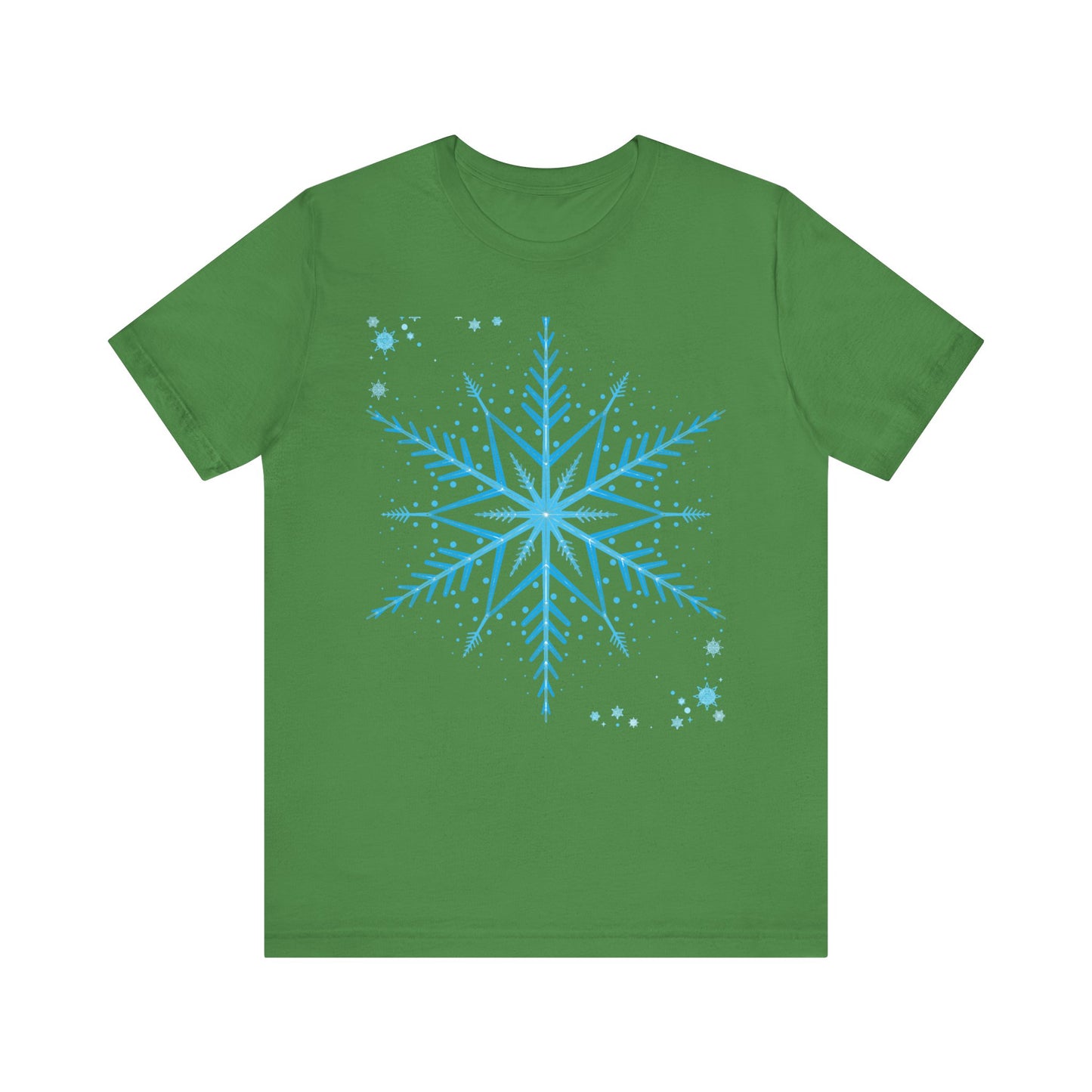 Snowflake T-Shirt – Winter Minimalist Aesthetic Tee
