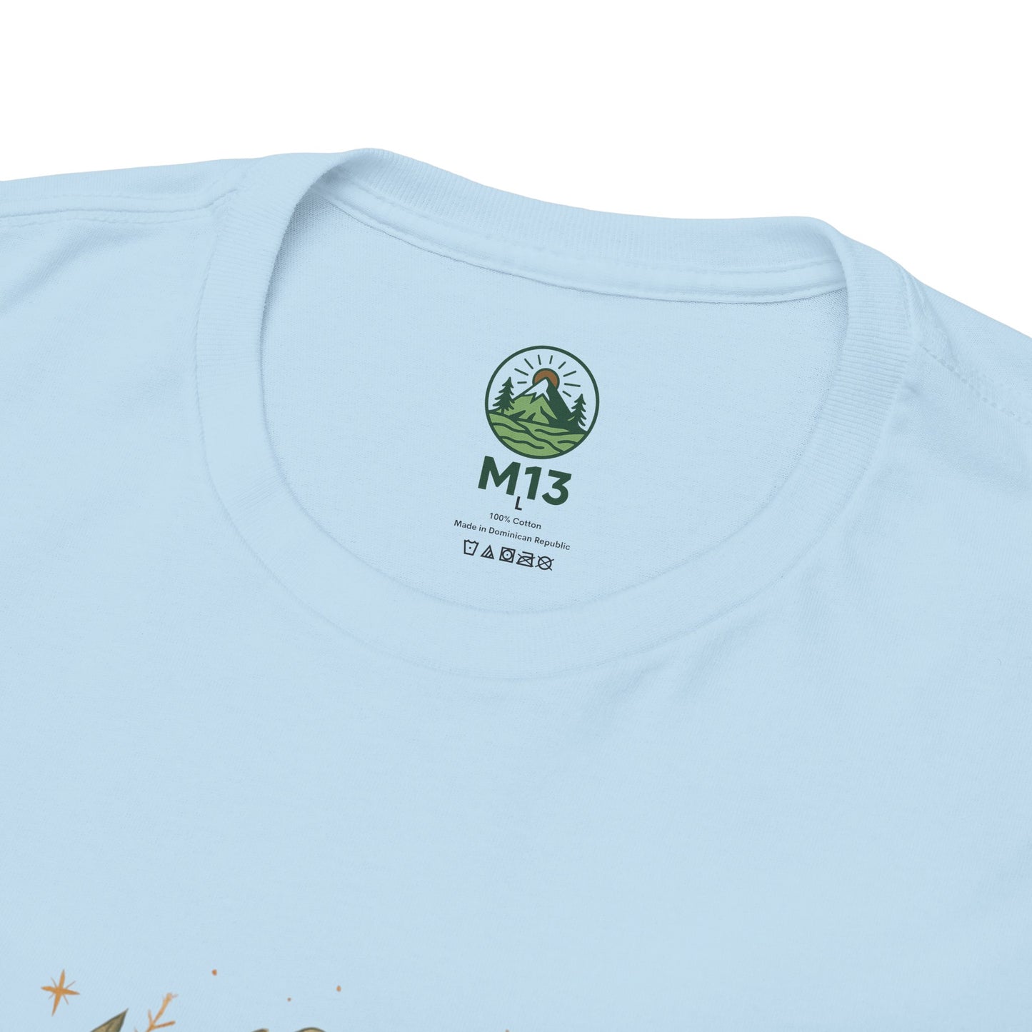 Floral Crescent Moon T-Shirt – Boho Nature Aesthetic Tee