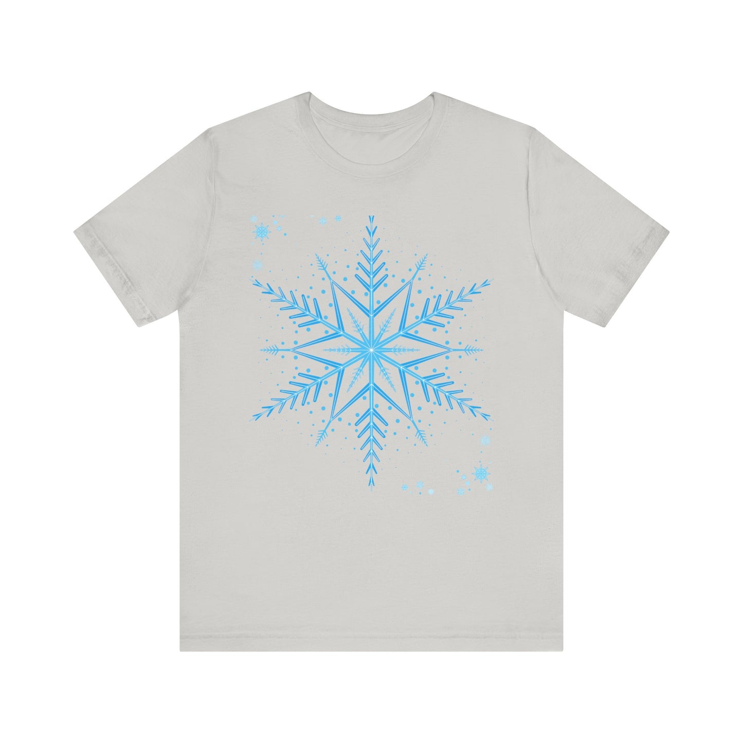 Snowflake T-Shirt – Winter Minimalist Aesthetic Tee