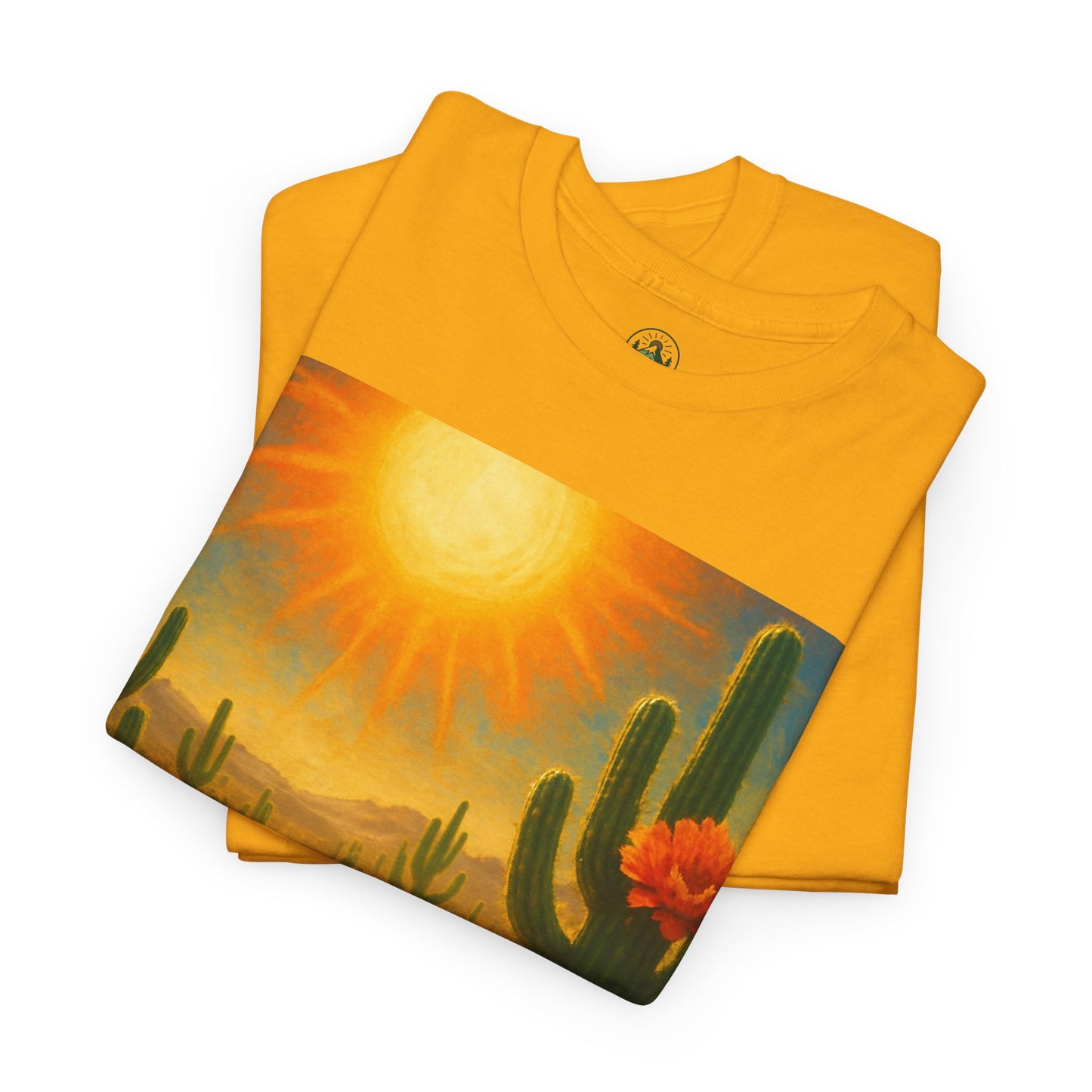 Desert Bloom T-Shirt – Minimalist Nature Aesthetic Tee