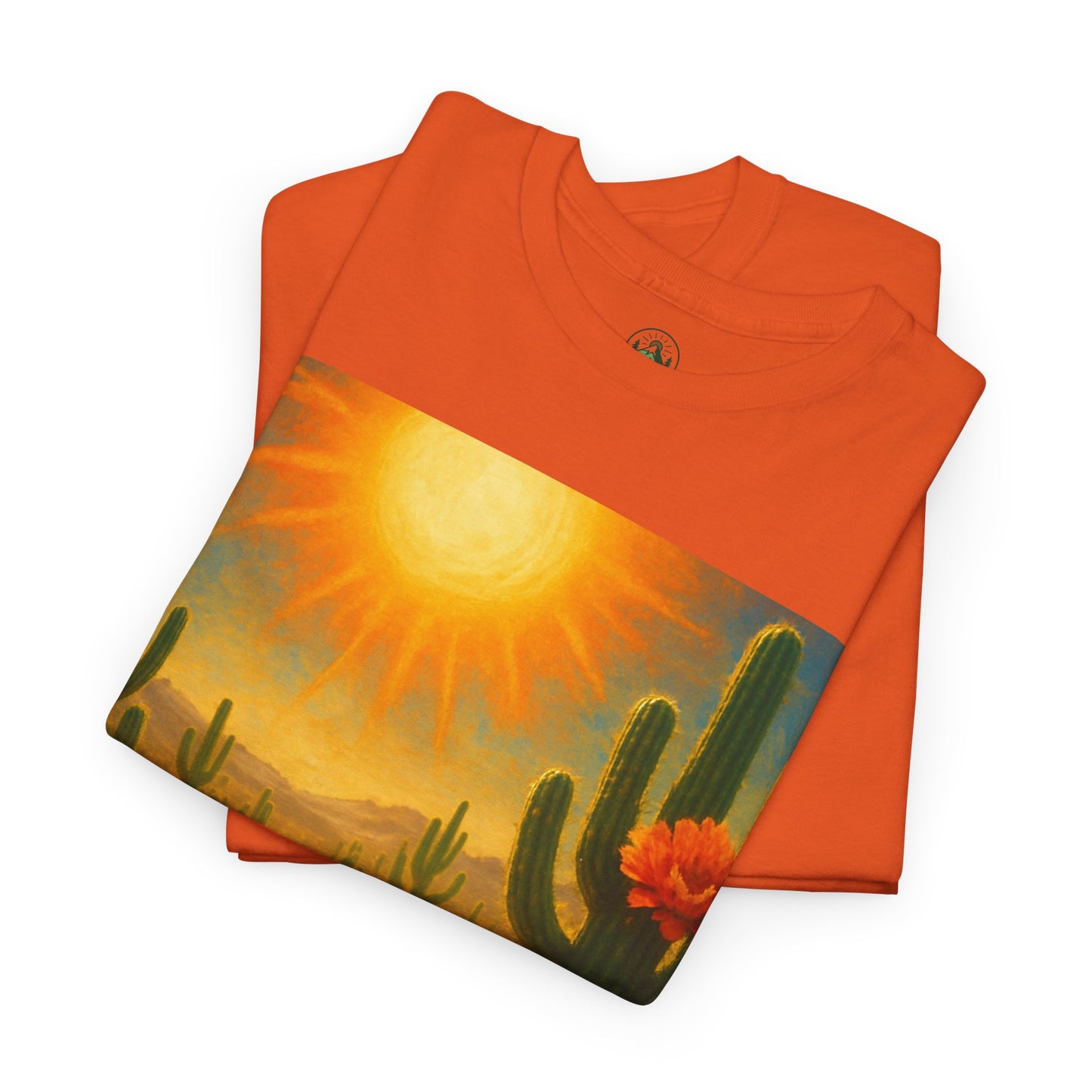 Desert Bloom T-Shirt – Minimalist Nature Aesthetic Tee