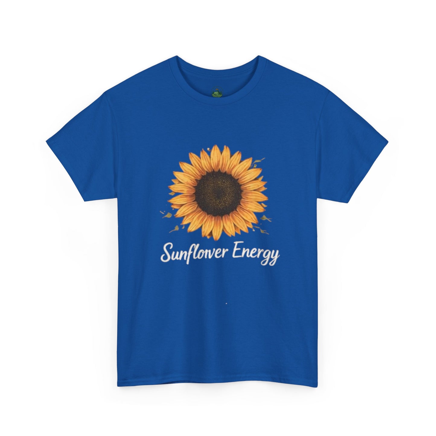 Sunflower Energy T- Shirt - Minimalist Nature Aesthetic Tee, Positive Vibes Graphic Shirt