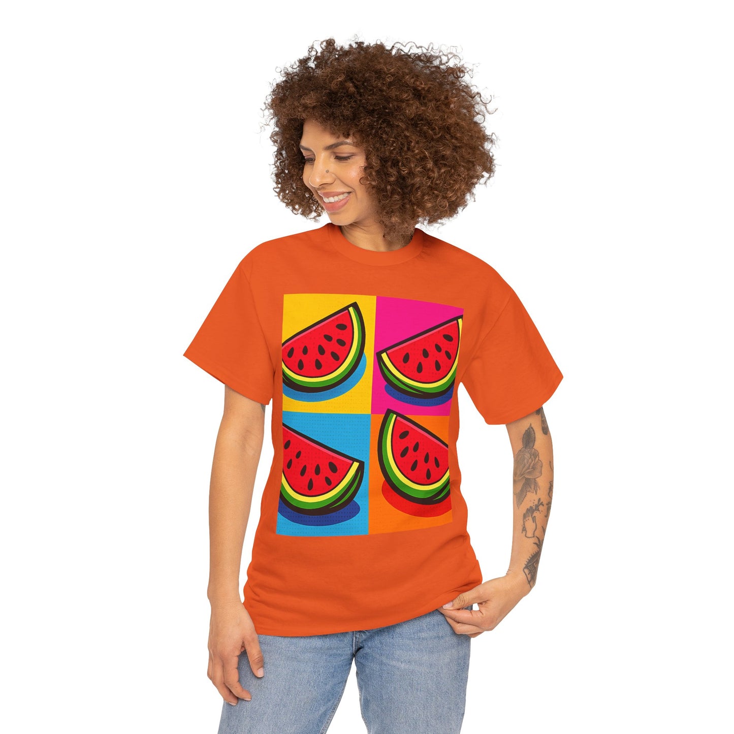 Watermelon Pop Art T-Shirt – Fun Summer Graphic Tee