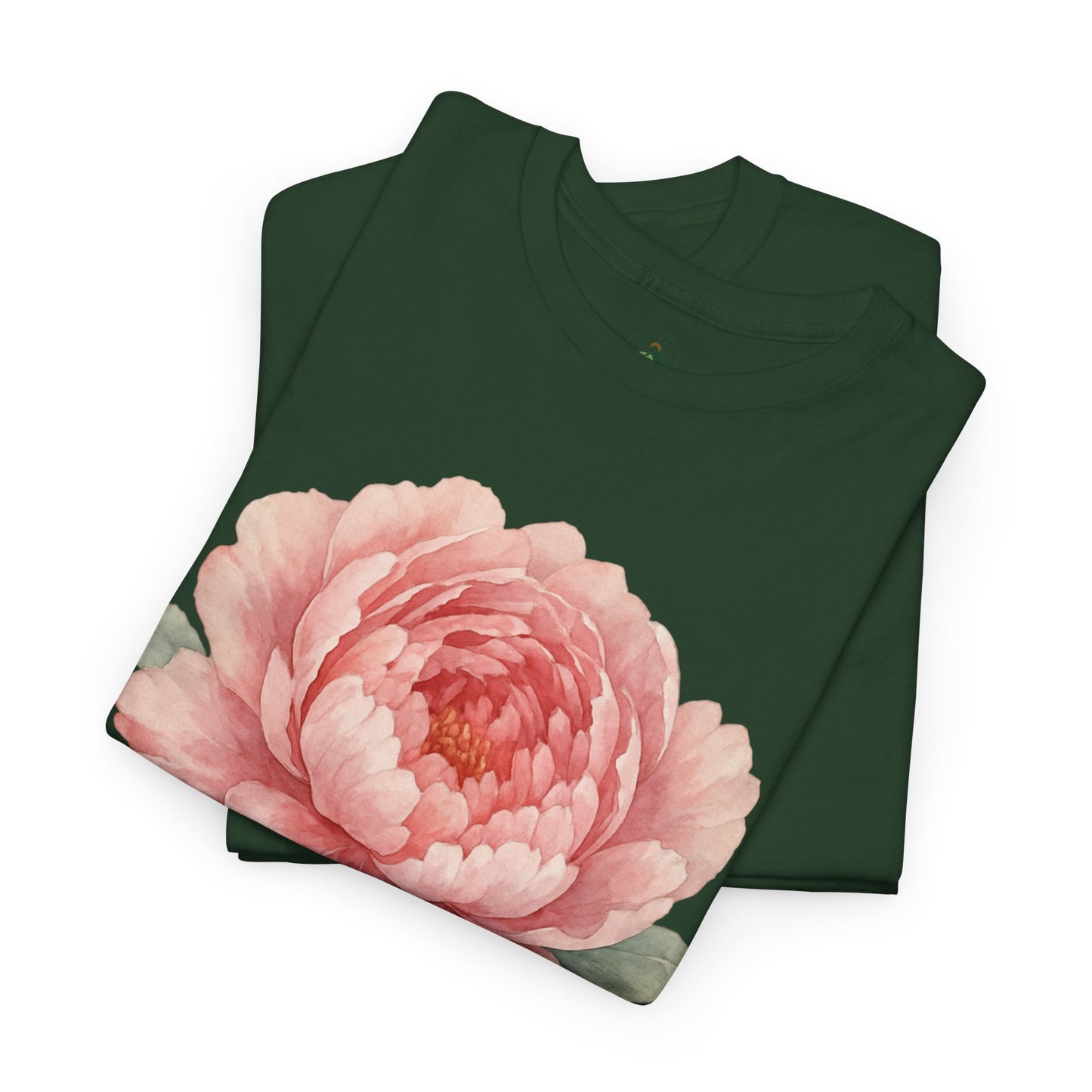 Peony Flower T-Shirt – Soft Floral Aesthetic Tee