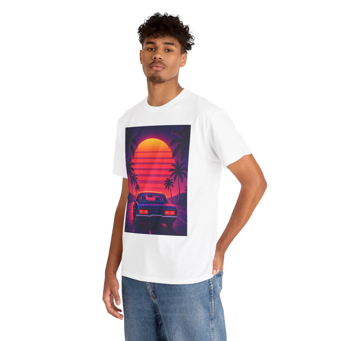 Retro Summer Road Trip T-Shirt – Vintage Travel Aesthetic Tee
