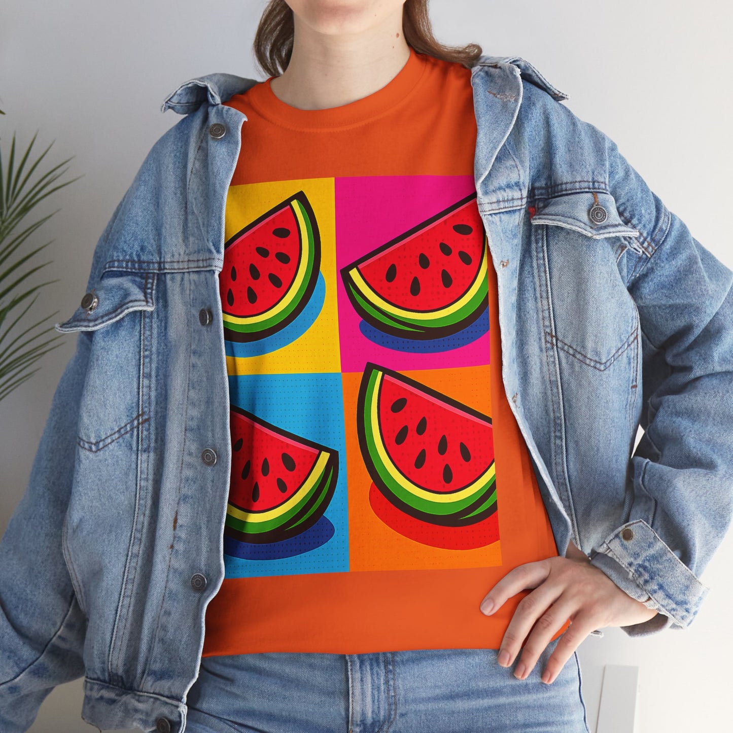 Watermelon Pop Art T-Shirt – Fun Summer Graphic Tee