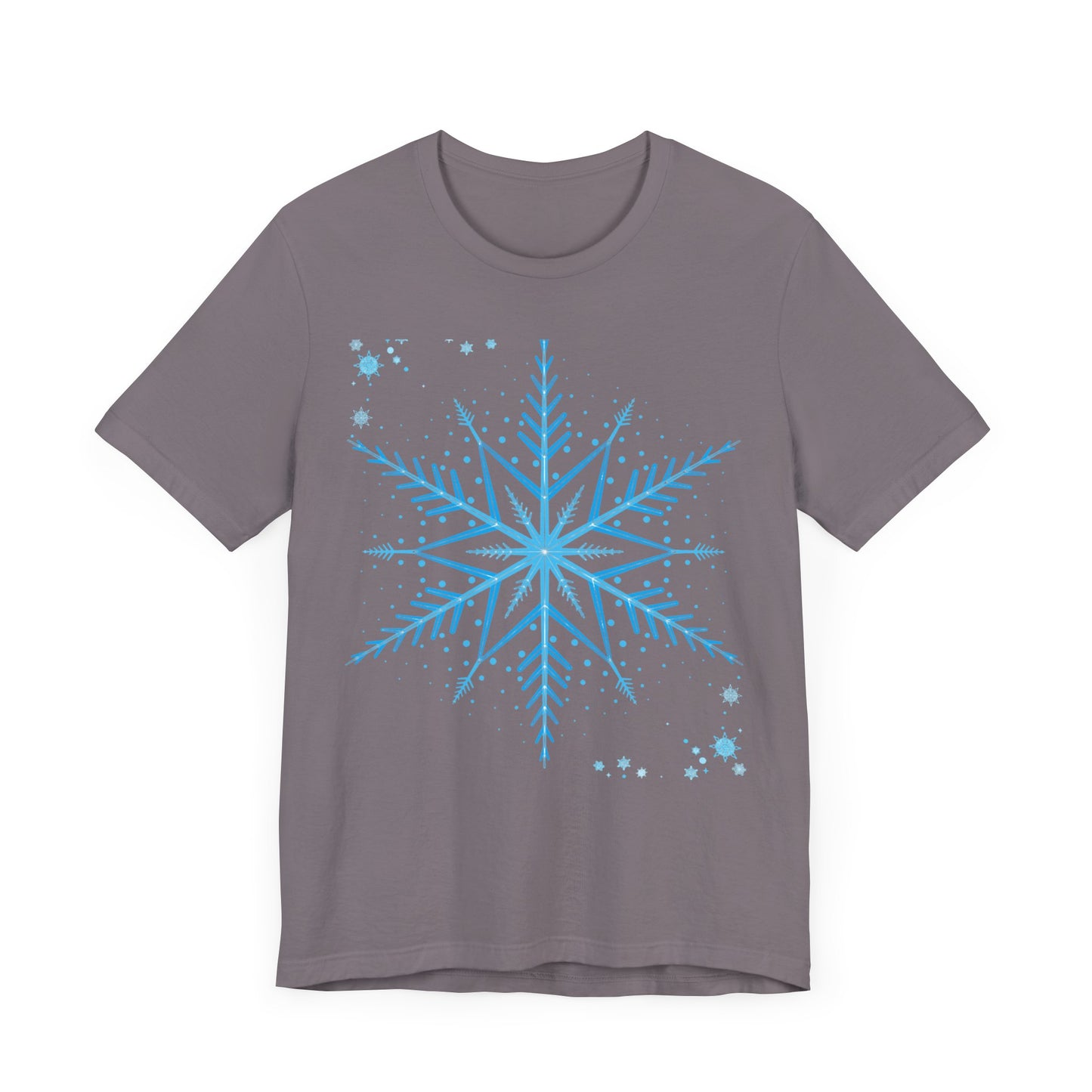 Snowflake T-Shirt – Winter Minimalist Aesthetic Tee