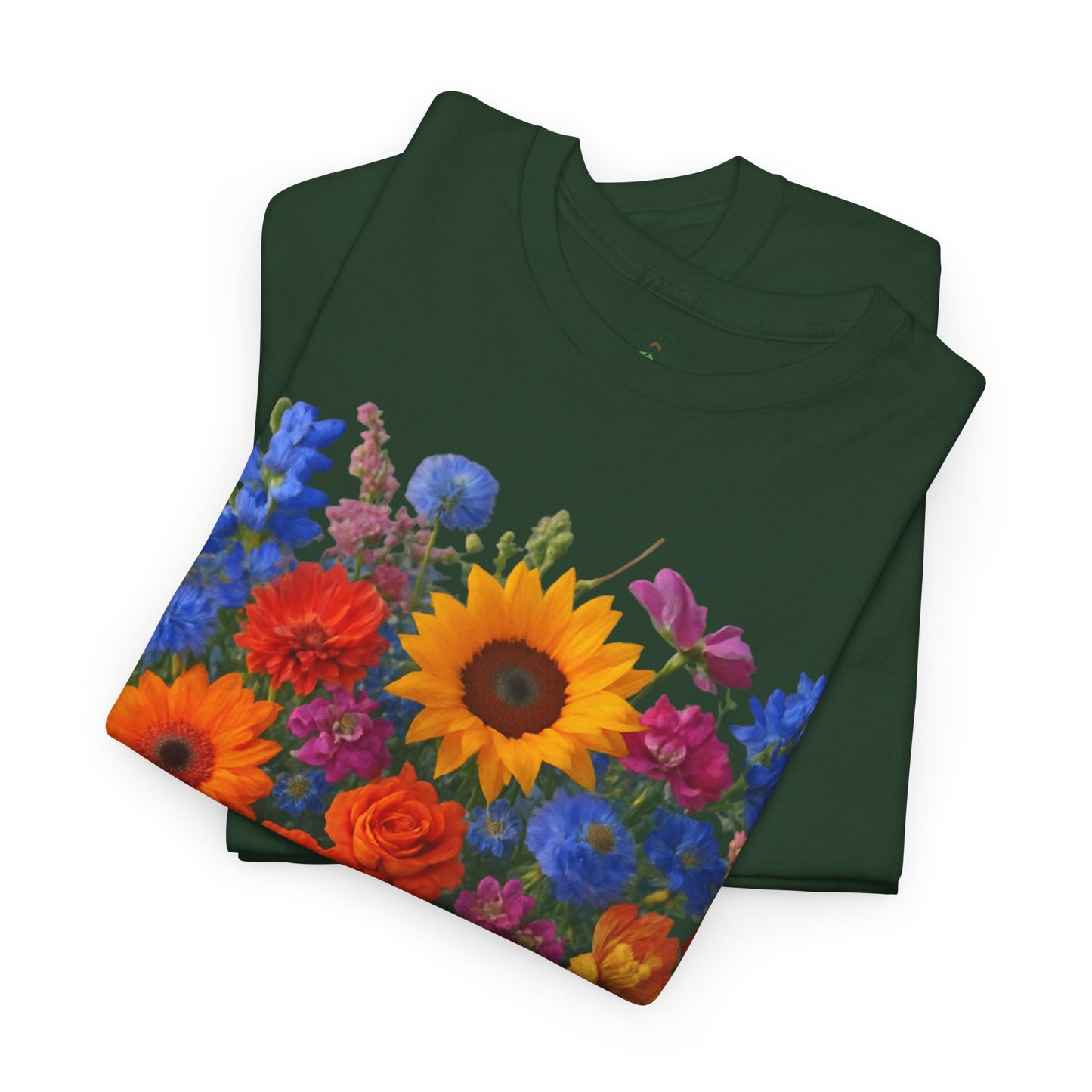 Garden Bouquet Flower T-Shirt – Summer Floral Aesthetic Tee