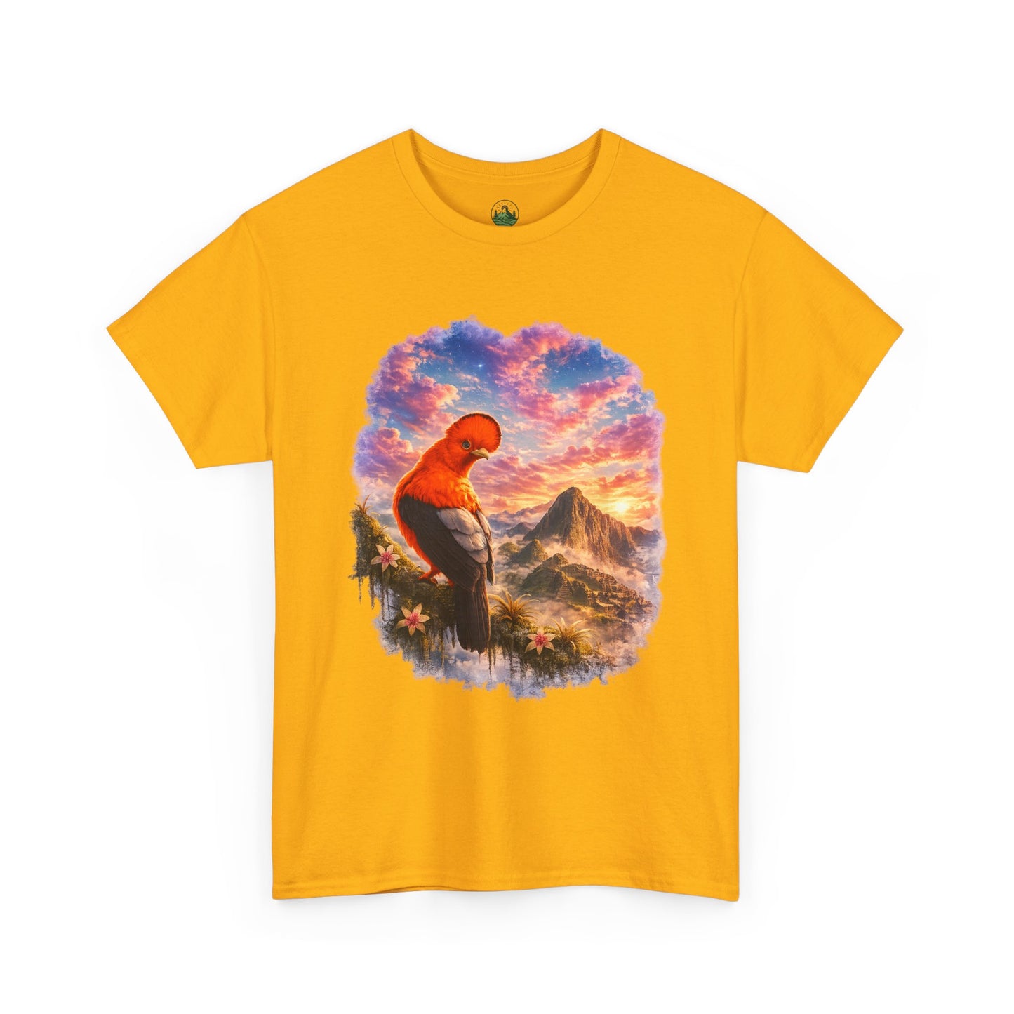 Spirit of the Andes – Machu Picchu Bird T-Shirt | Nature Graphic Tee