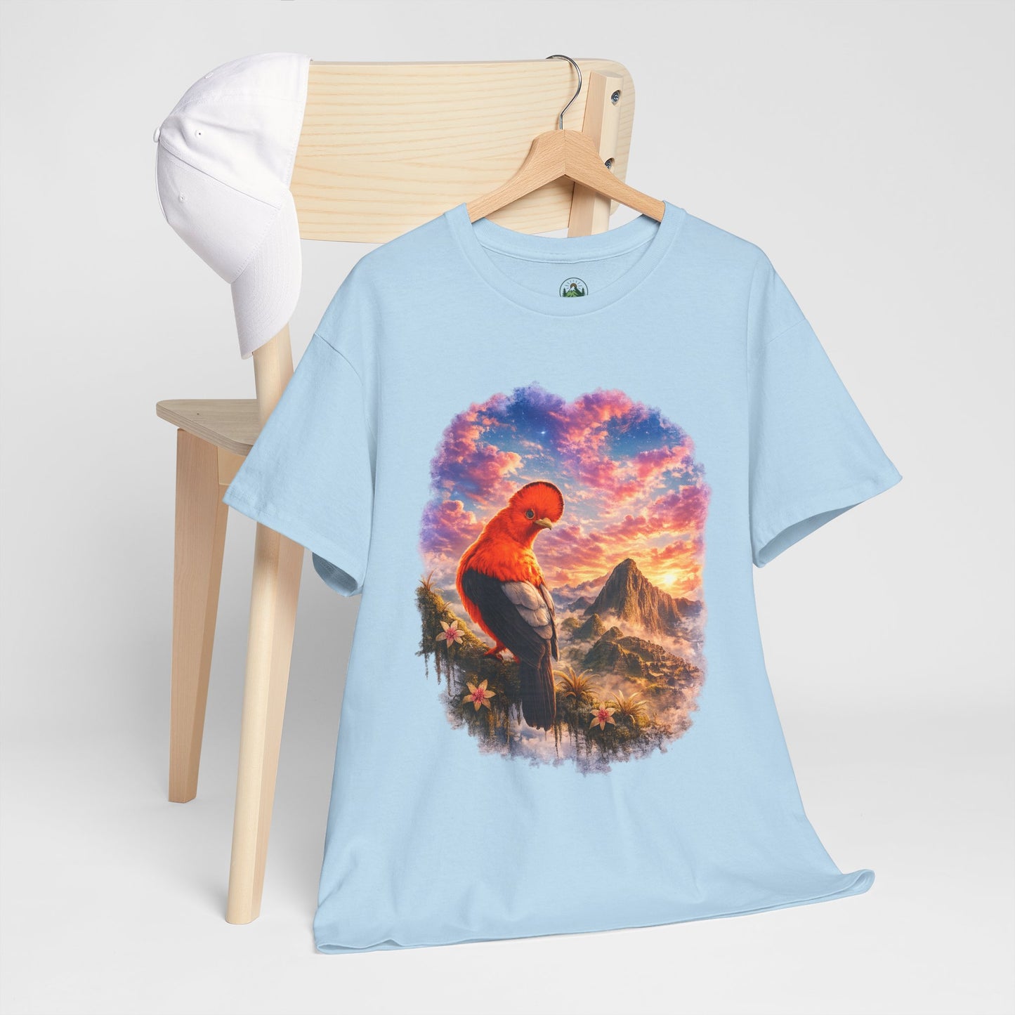 Spirit of the Andes – Machu Picchu Bird T-Shirt | Nature Graphic Tee